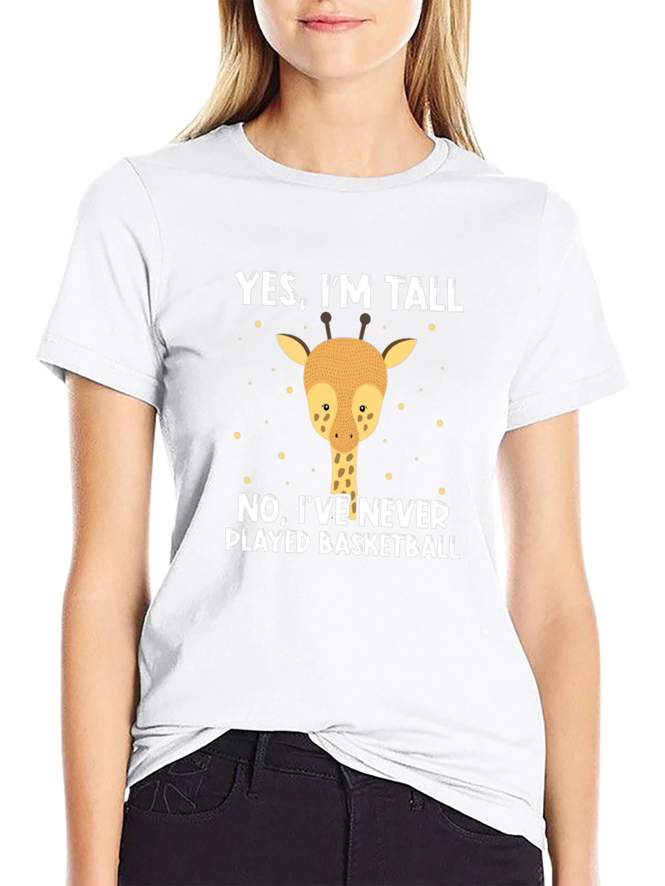 Yes Im Tall Giraffe T-Shirt