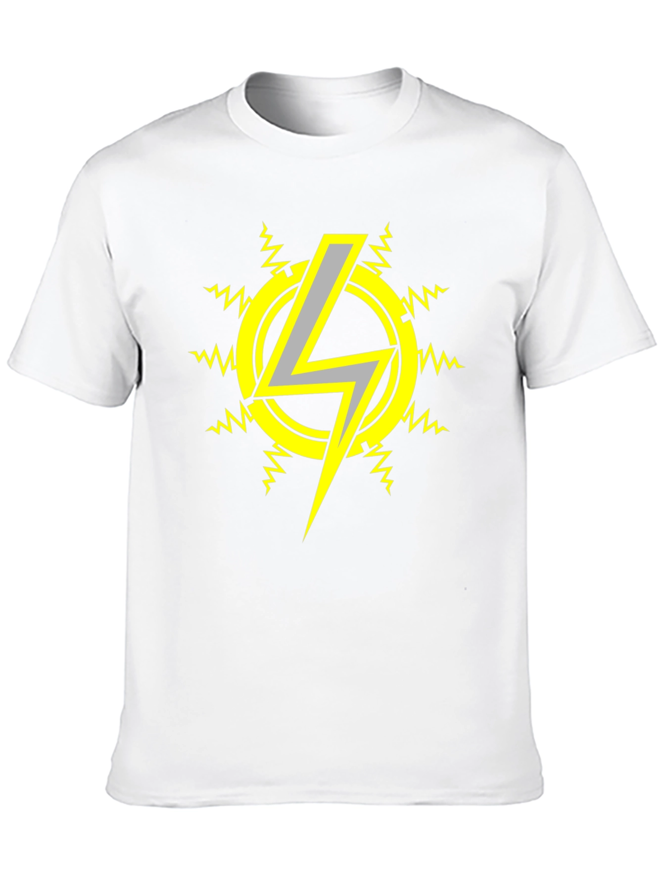 Electric Bolt T-Shirt - Black Graphic Tee
