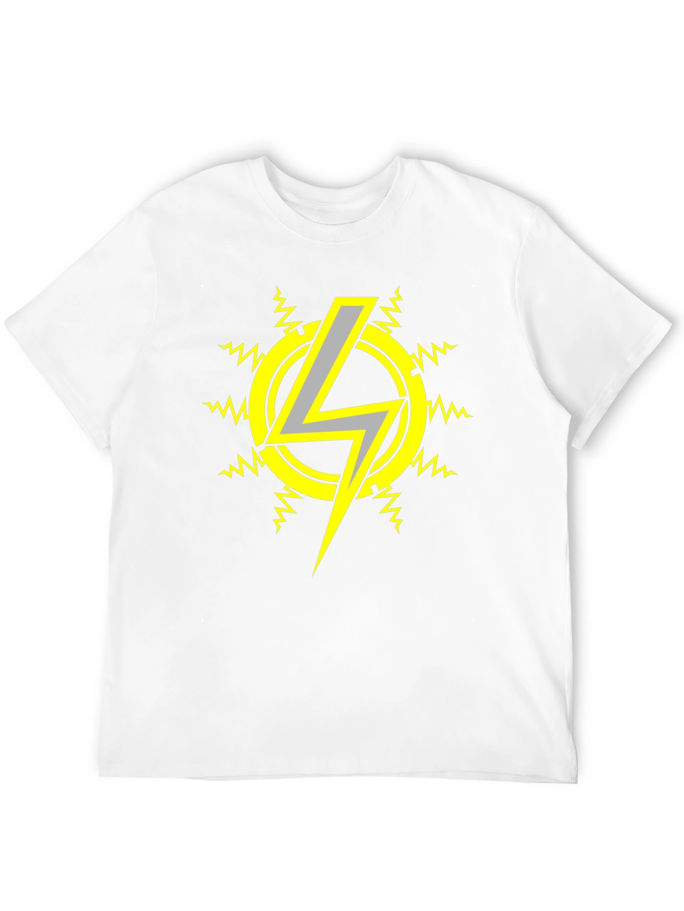 Electric Bolt T-Shirt - Black Graphic Tee