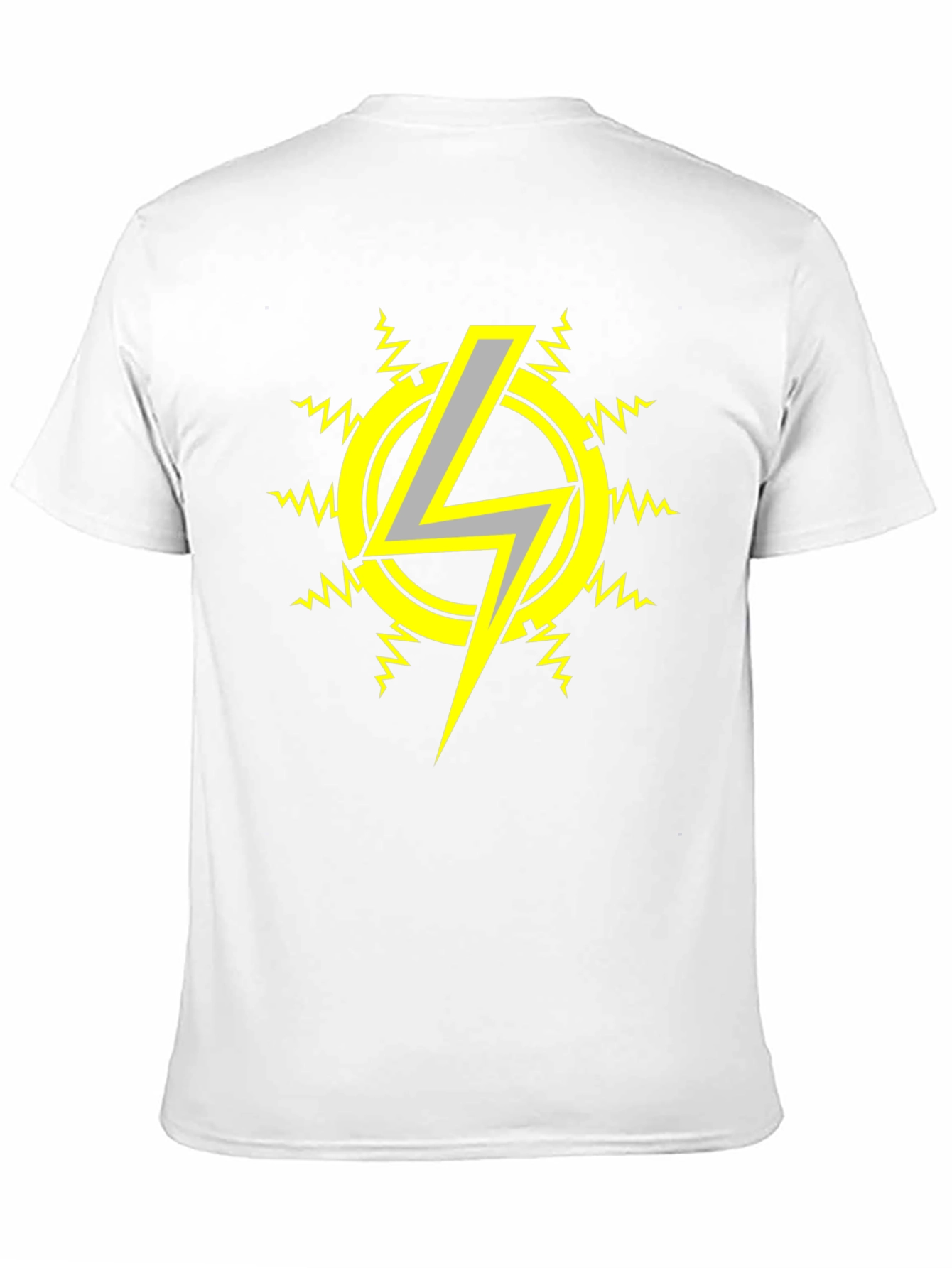 Electric Bolt T-Shirt - Black Graphic Tee