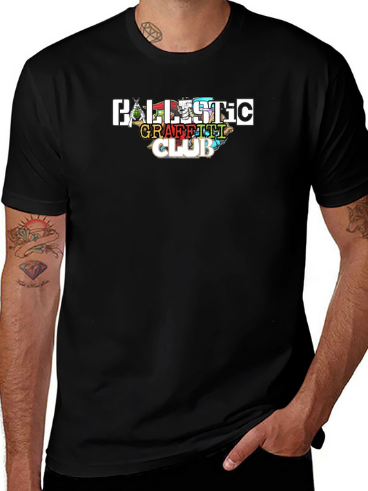 Ballistic Graffiti Club Black T-Shirt