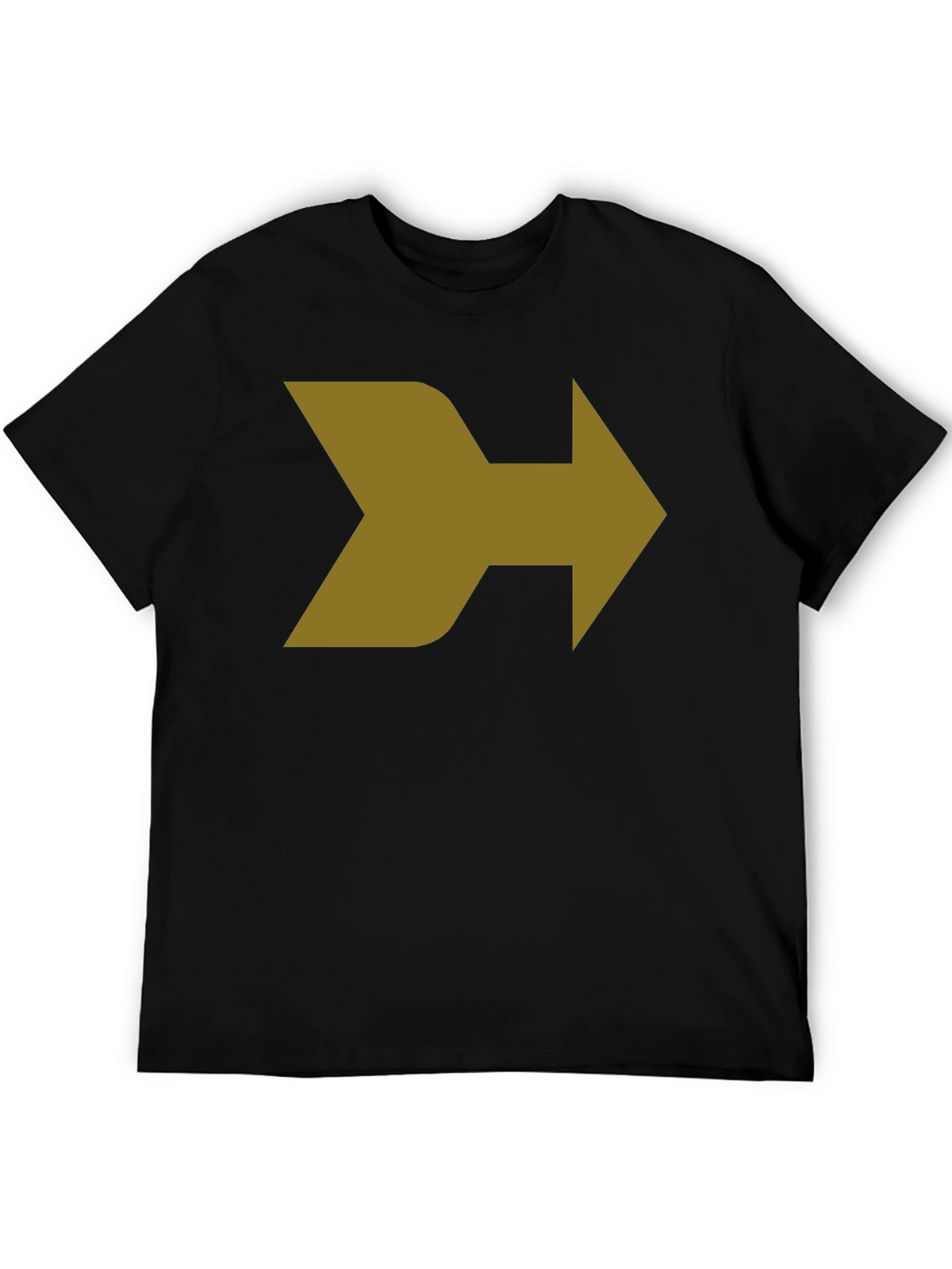 Modern Arrow Graphic T-Shirt - Black