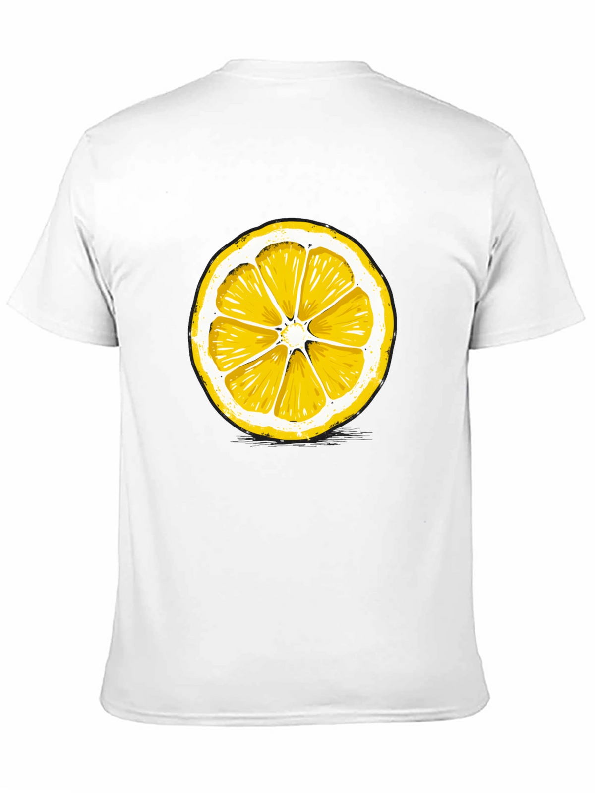 Lemon Slice Graphic Print T-Shirt