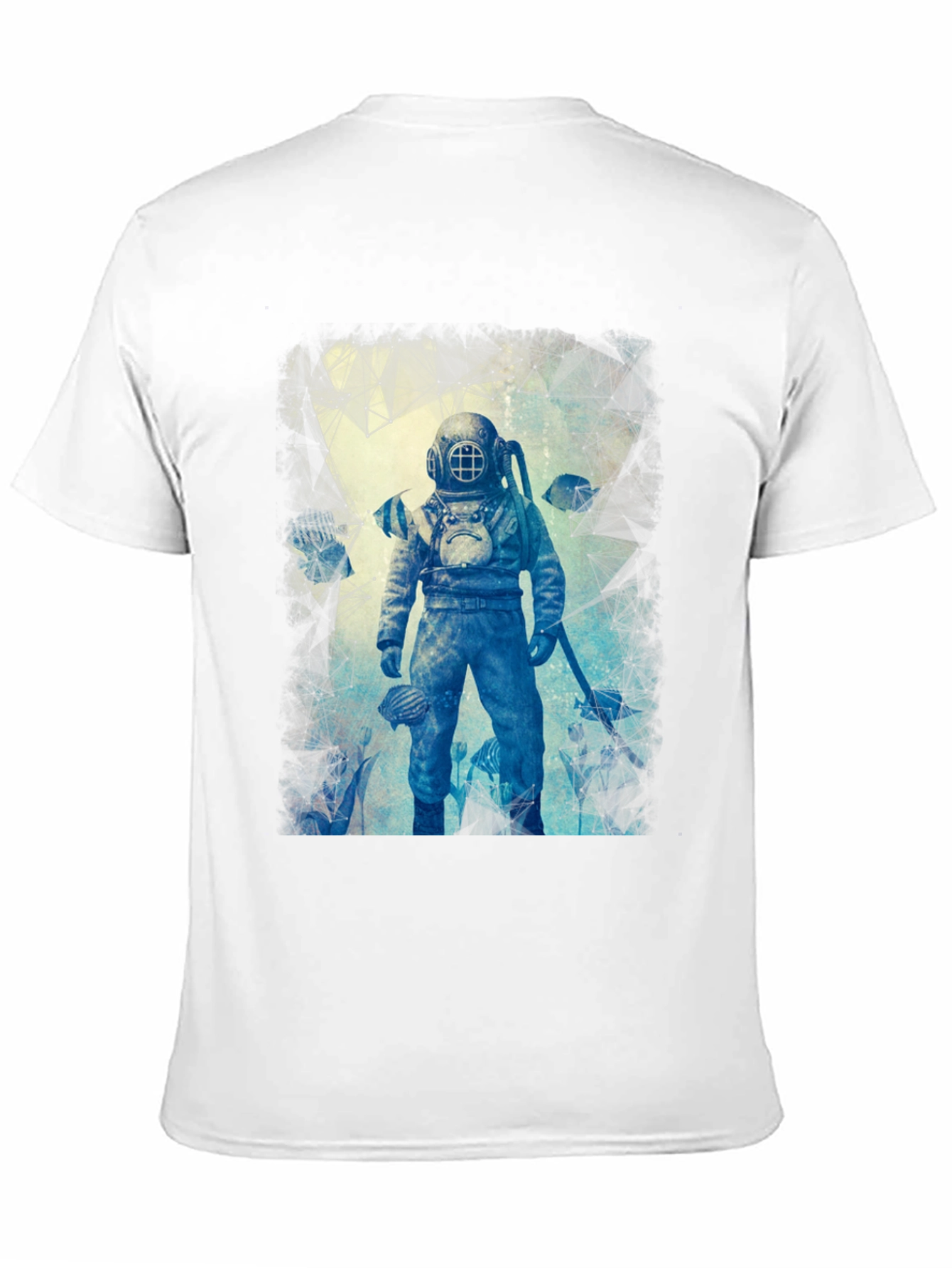 Diver Design Graphic T-Shirt
