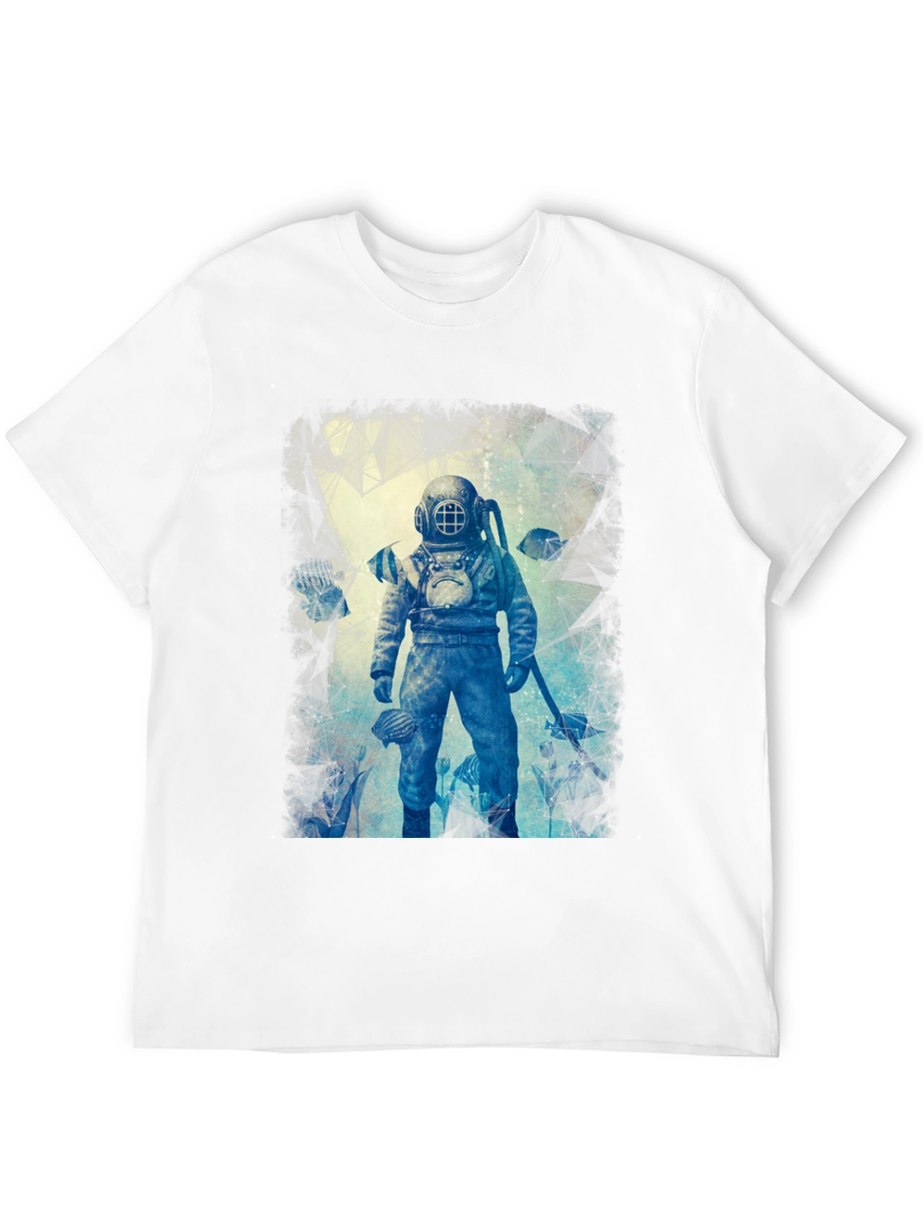 Diver Design Graphic T-Shirt