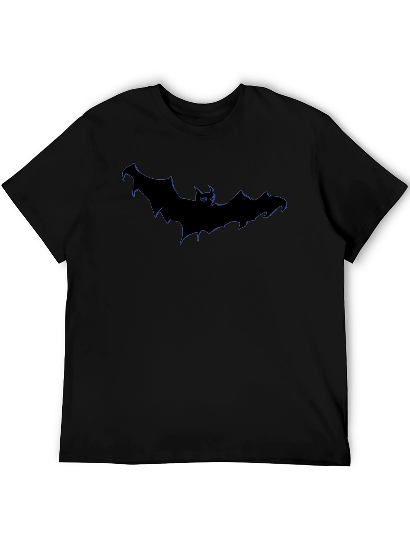 Bat Silhouette Graphic T-Shirt