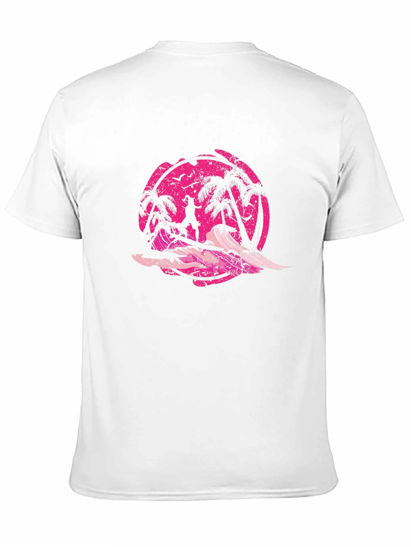 Retro Surfer T-Shirt - Black Graphic Tee