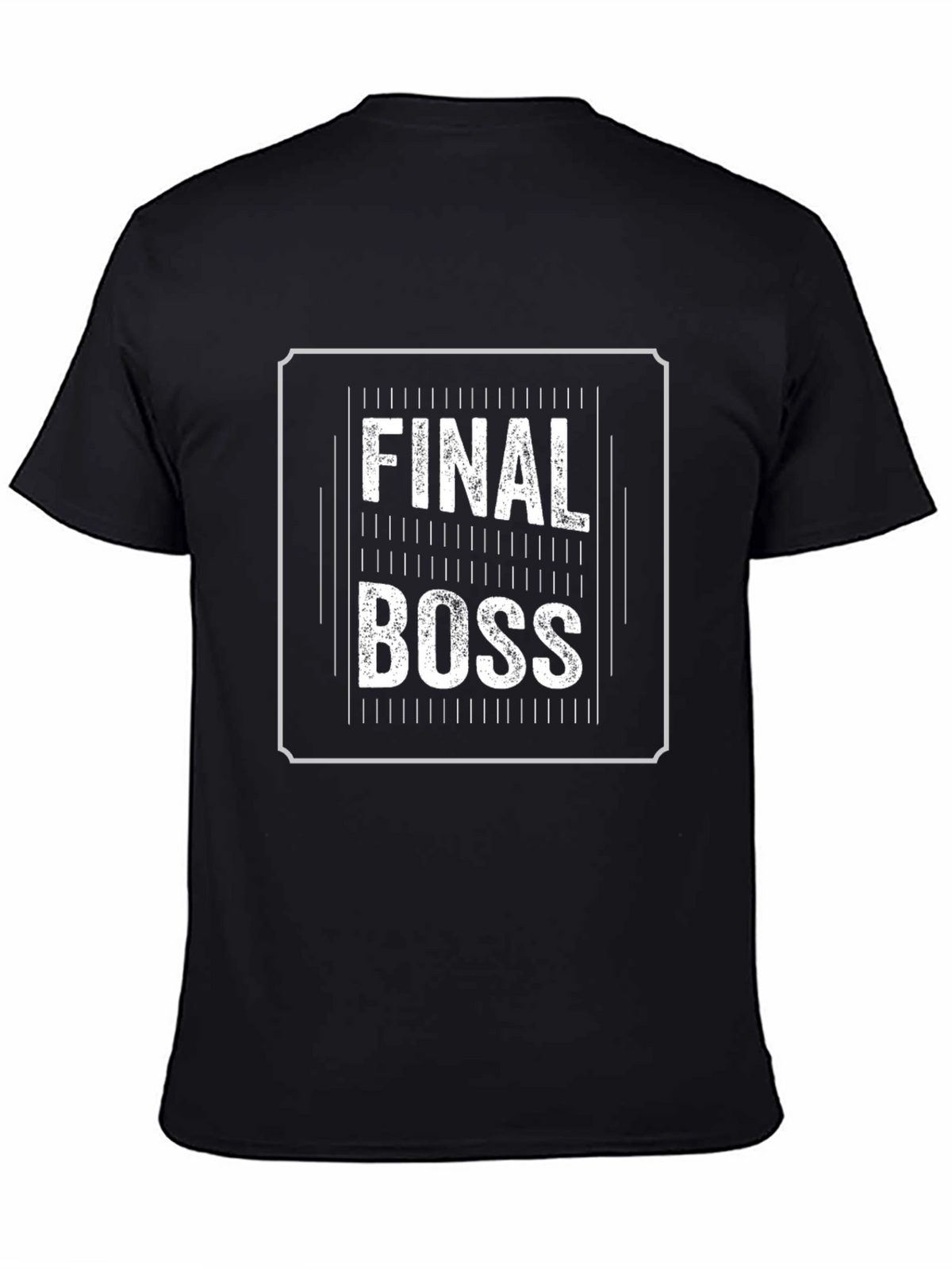 Final Boss Black T-Shirt - Gaming Inspired Tee