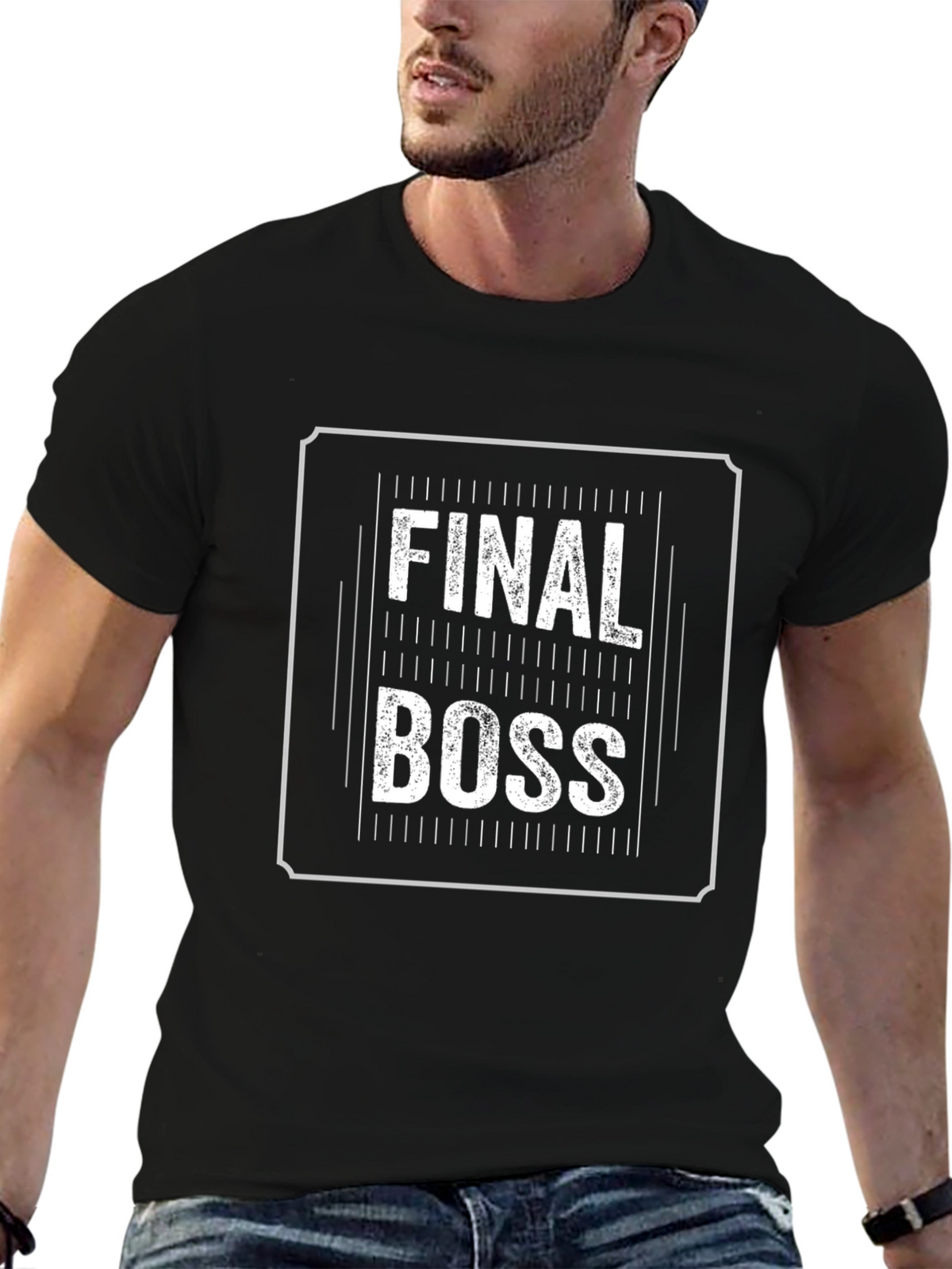 Final Boss Black T-Shirt - Gaming Inspired Tee