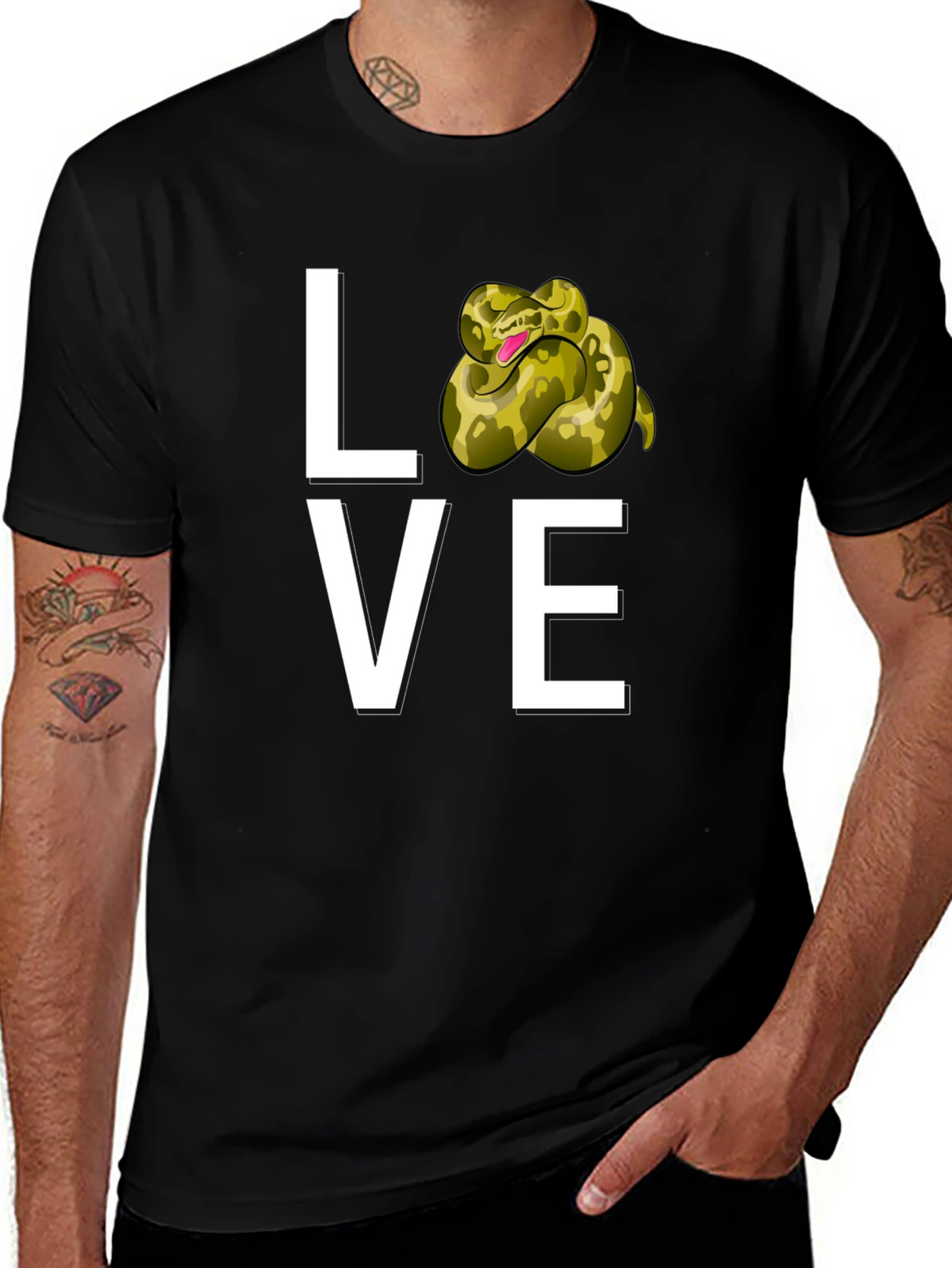 Love Snake Tee - Reptile Lover T-Shirt