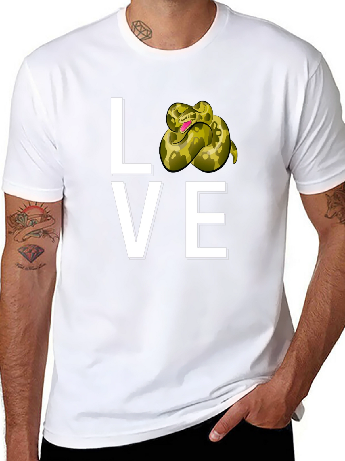 Love Snake Tee - Reptile Lover T-Shirt
