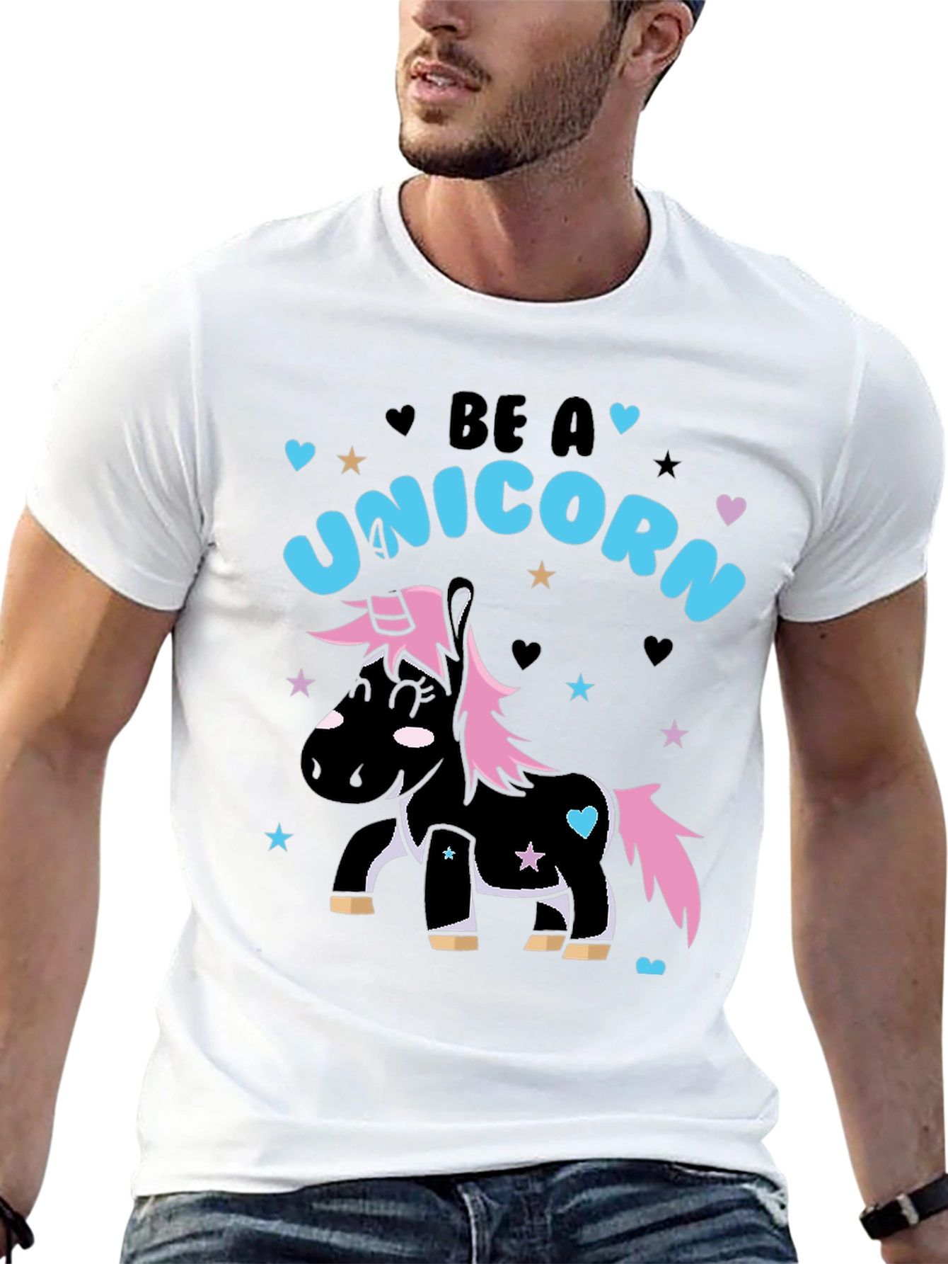 Be A Unicorn Graphic Tee