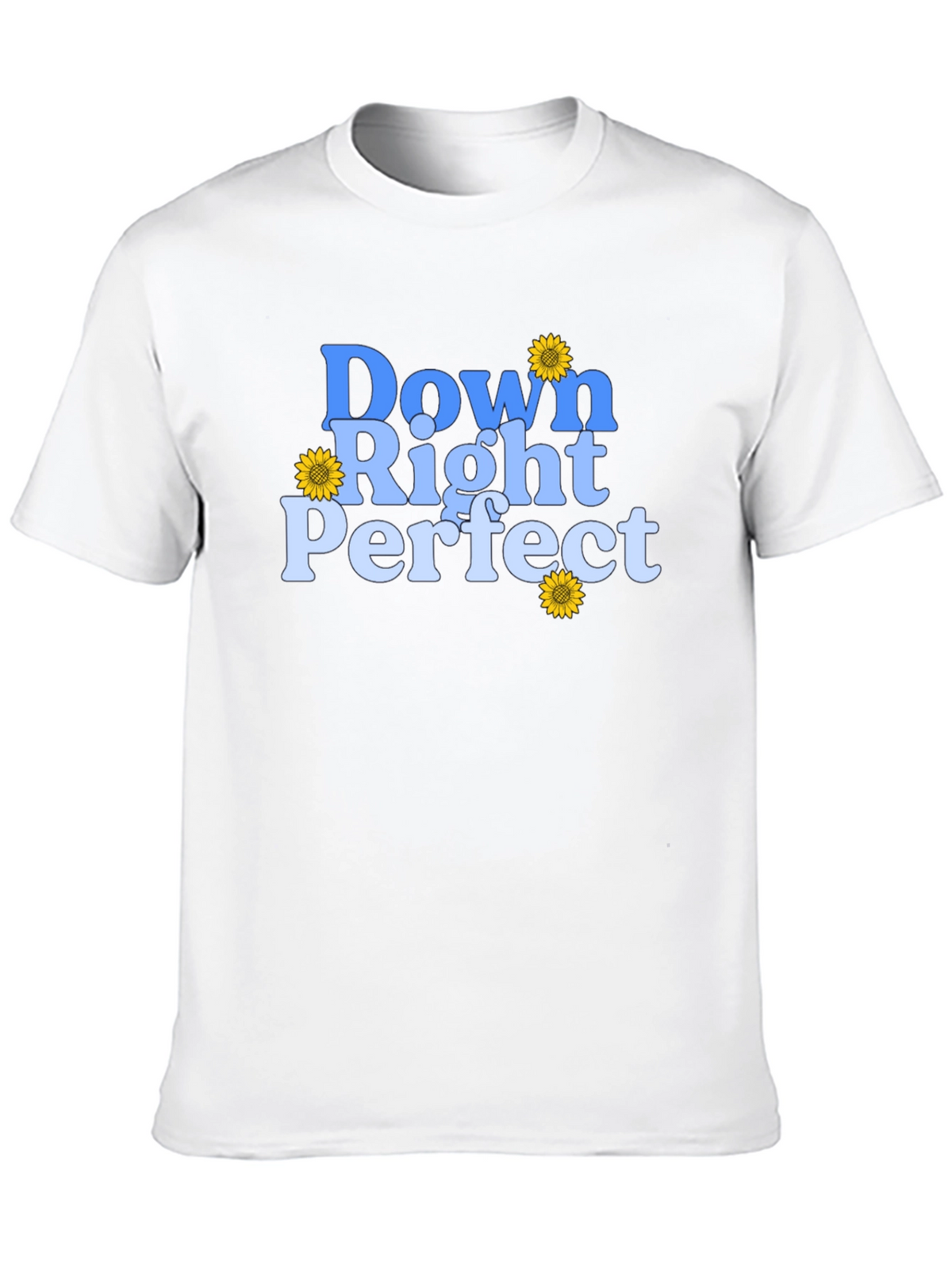 Down Right Perfect Graphic T-Shirt