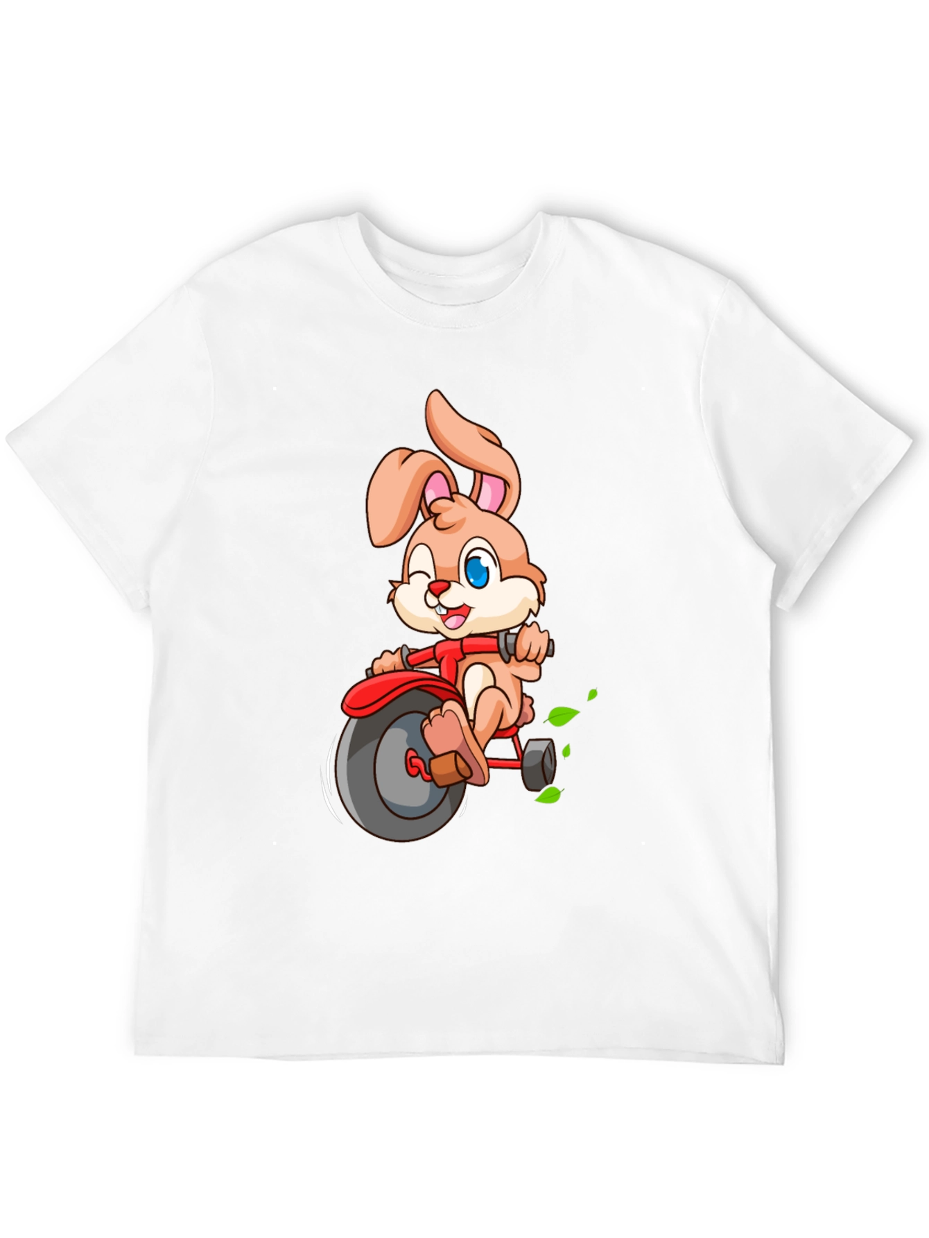 Bunny Riding a Tricycle T-Shirt