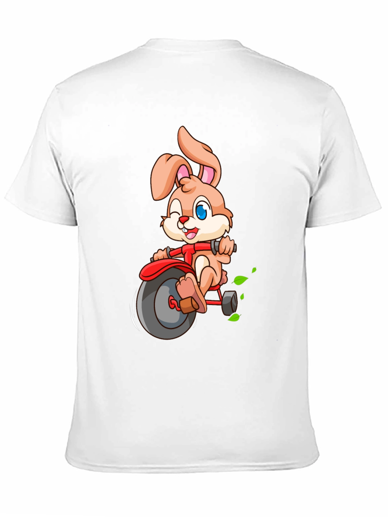 Bunny Riding a Tricycle T-Shirt