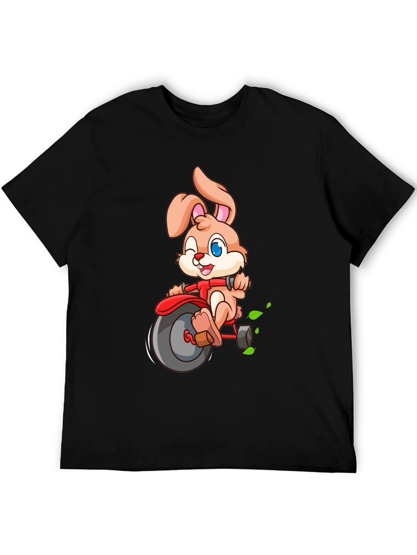 Bunny Riding a Tricycle T-Shirt