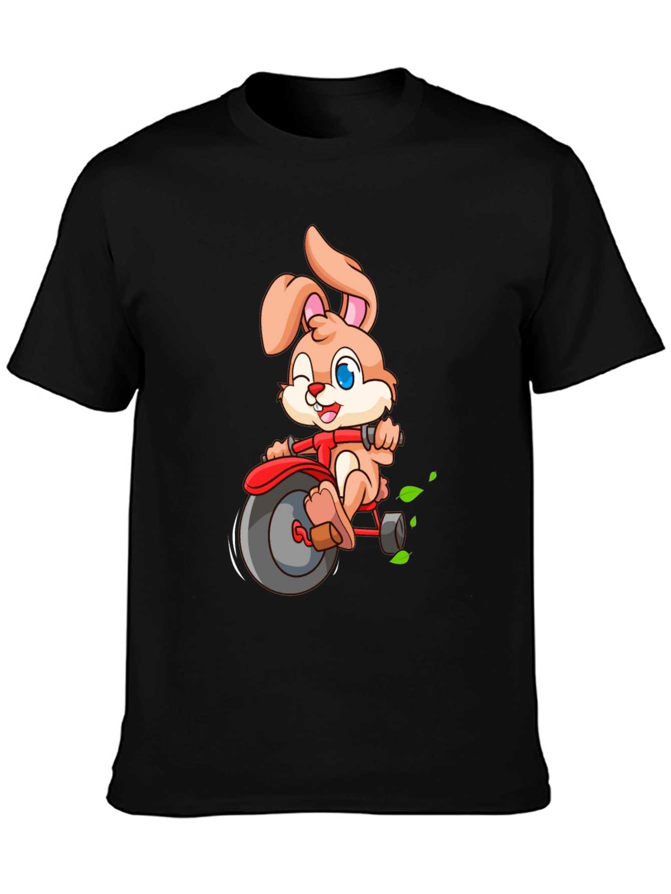 Bunny Riding a Tricycle T-Shirt