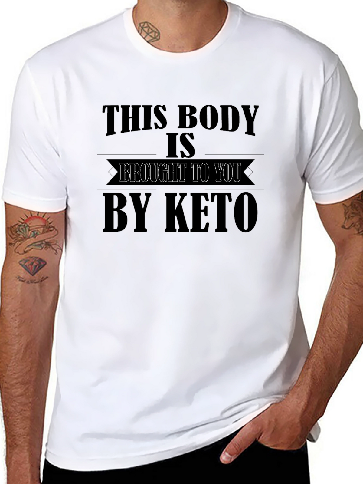 Keto Diet T-Shirt - This Body By Keto