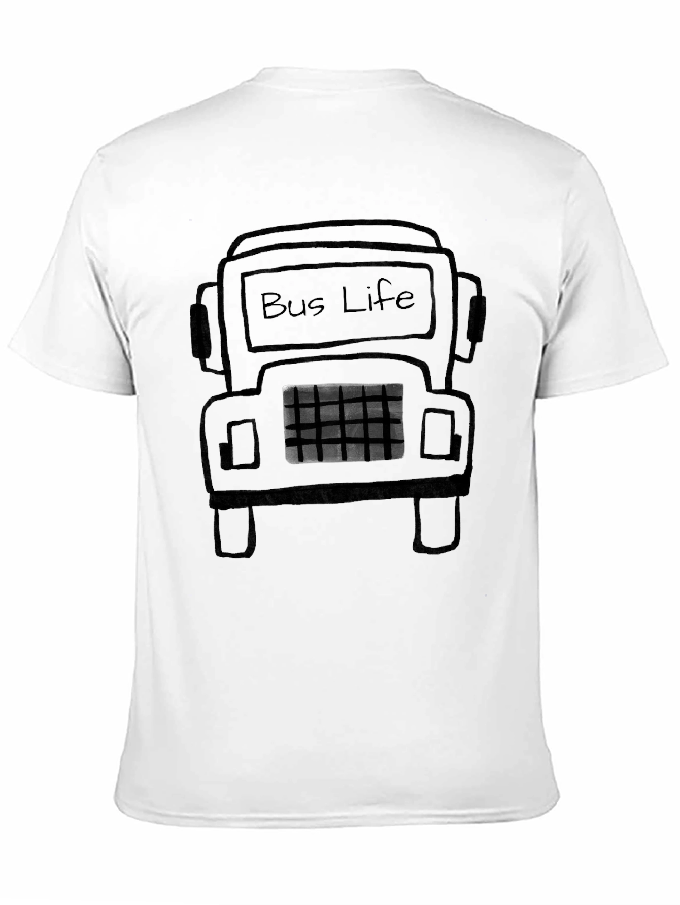 Bus Life Graphic Tee - Black