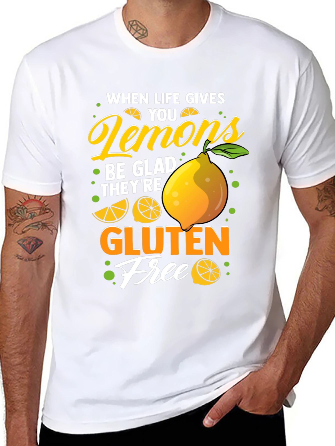 When Life Gives You Lemons Gluten Free T-Shirt