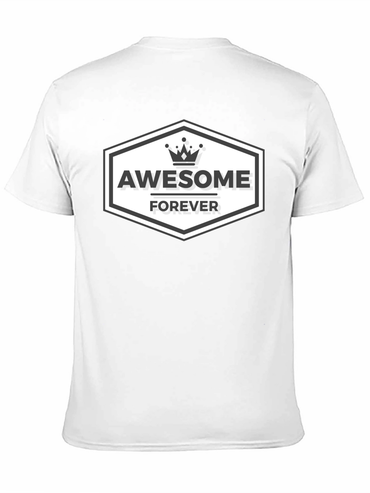 Awesome Forever Black T-Shirt