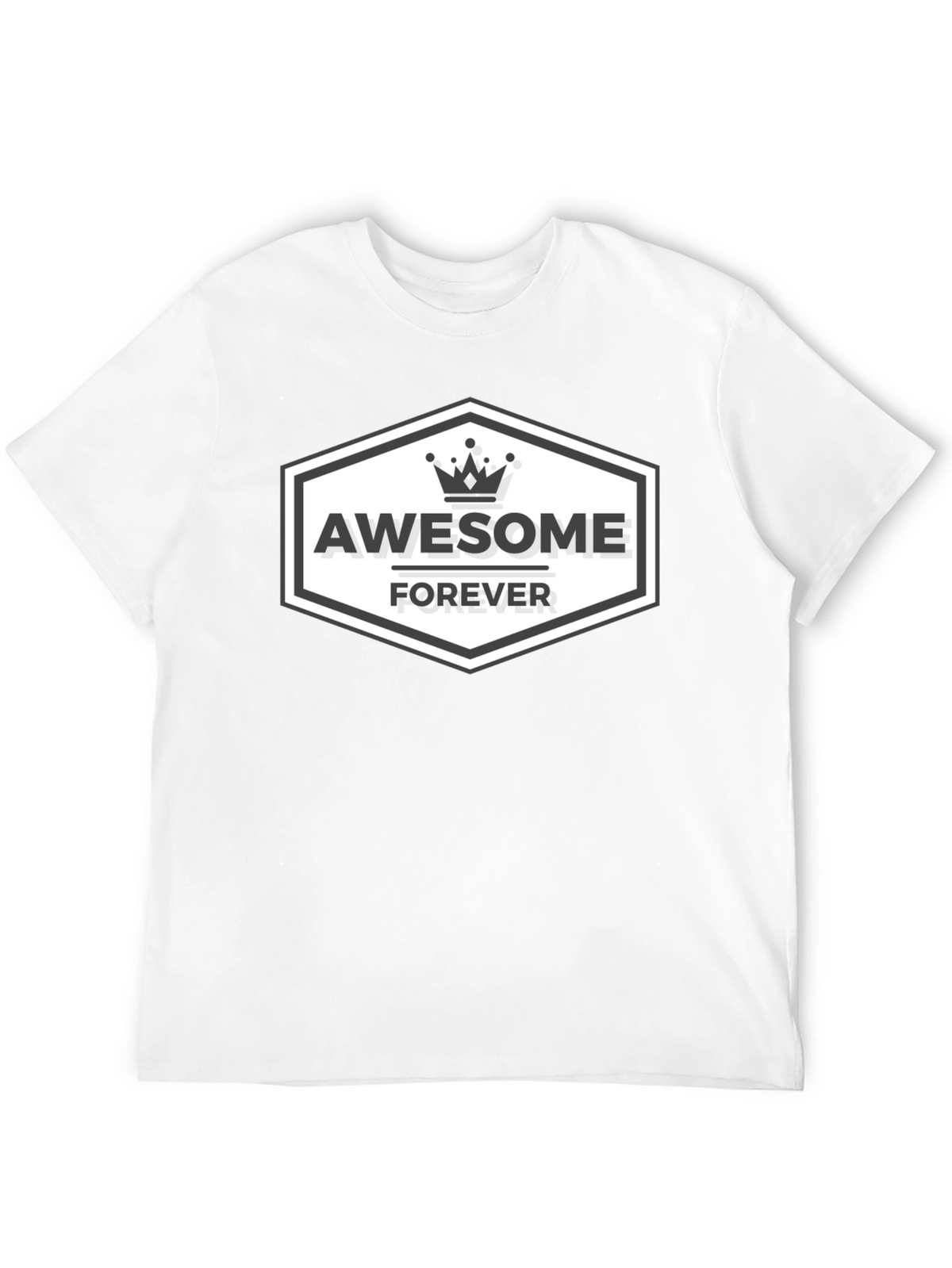 Awesome Forever Black T-Shirt