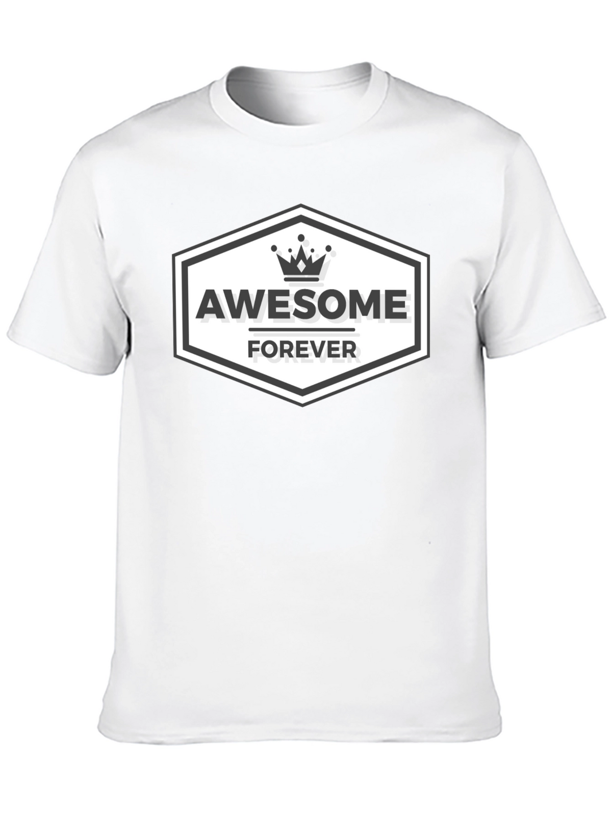 Awesome Forever Black T-Shirt