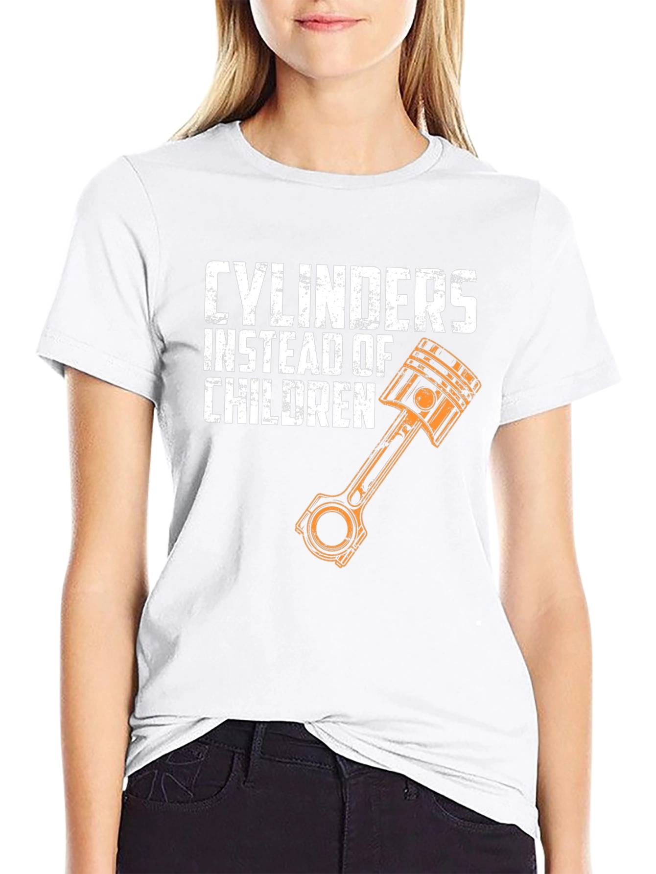 Cylinders Instead of Children Graphic Tee