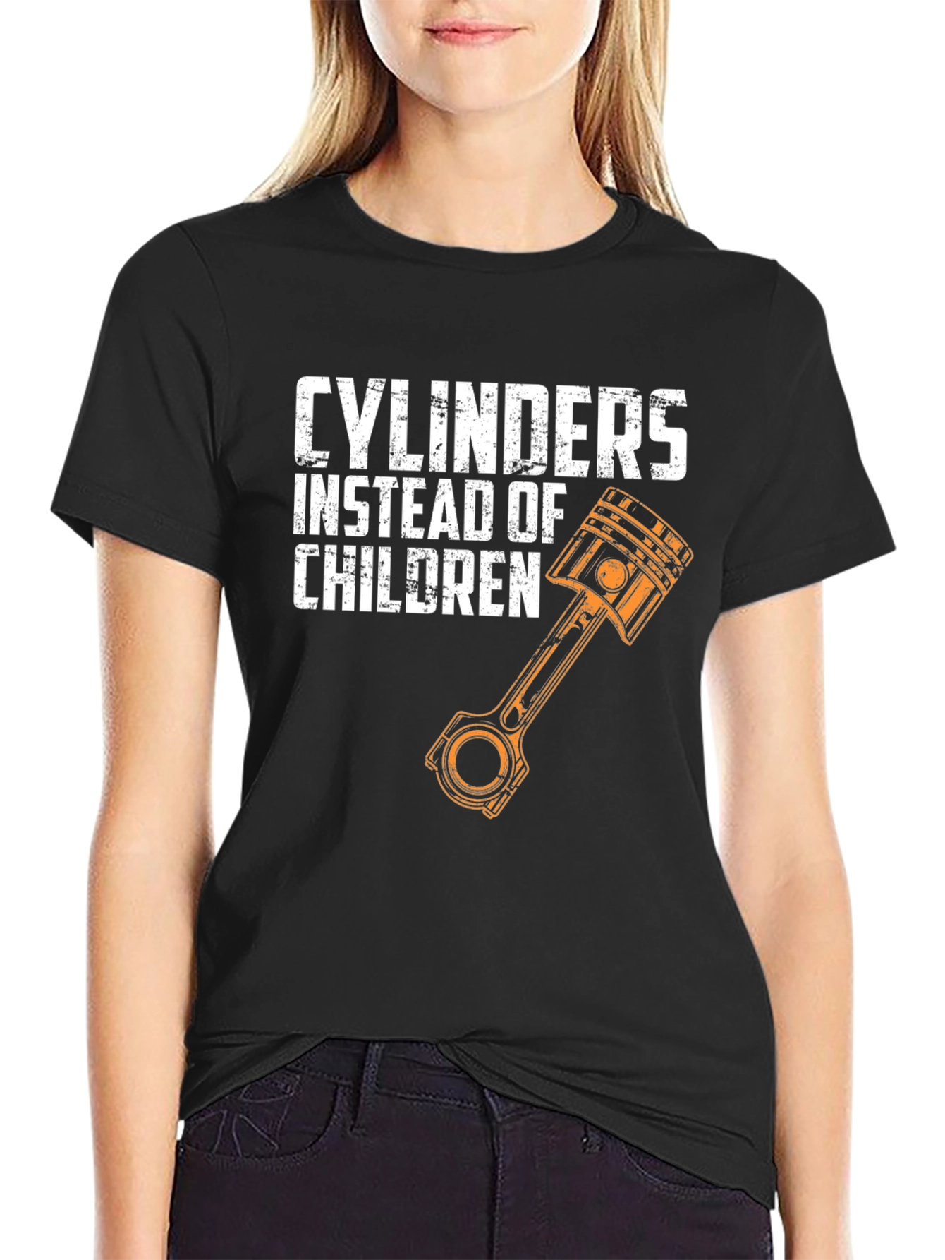 Cylinders Instead of Children Graphic Tee