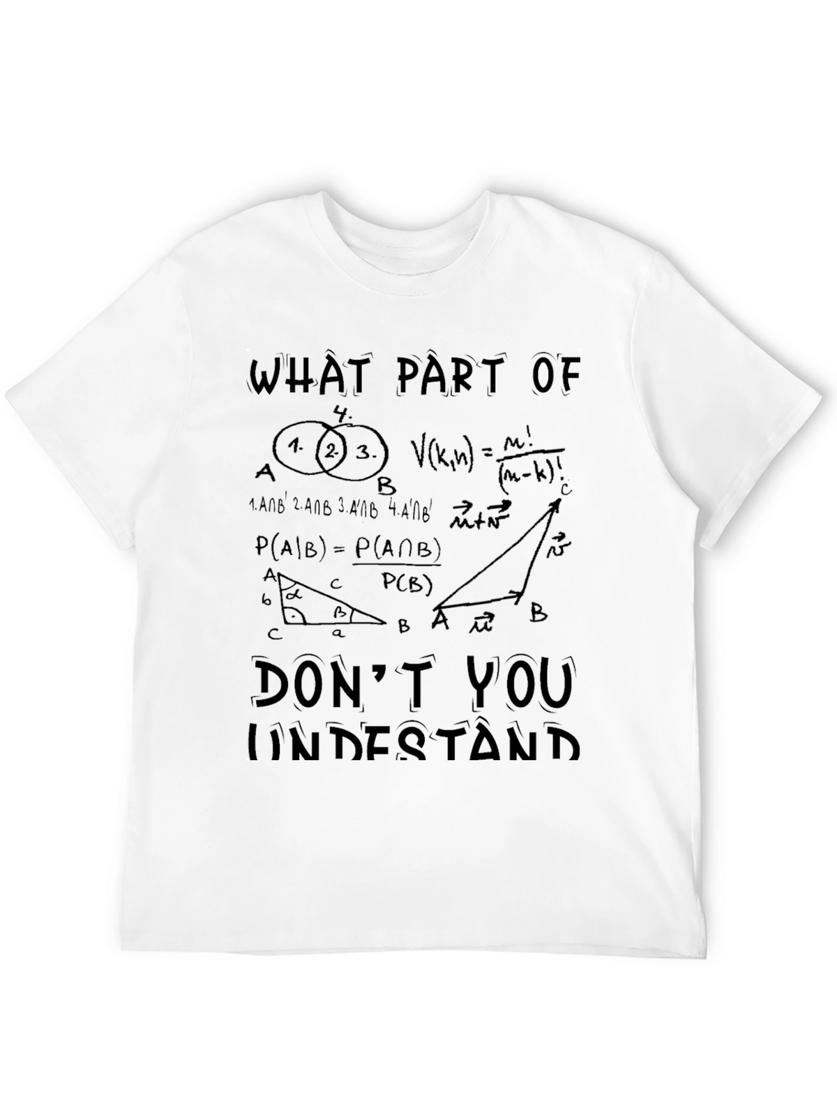 Math Equations Graphic T-Shirt