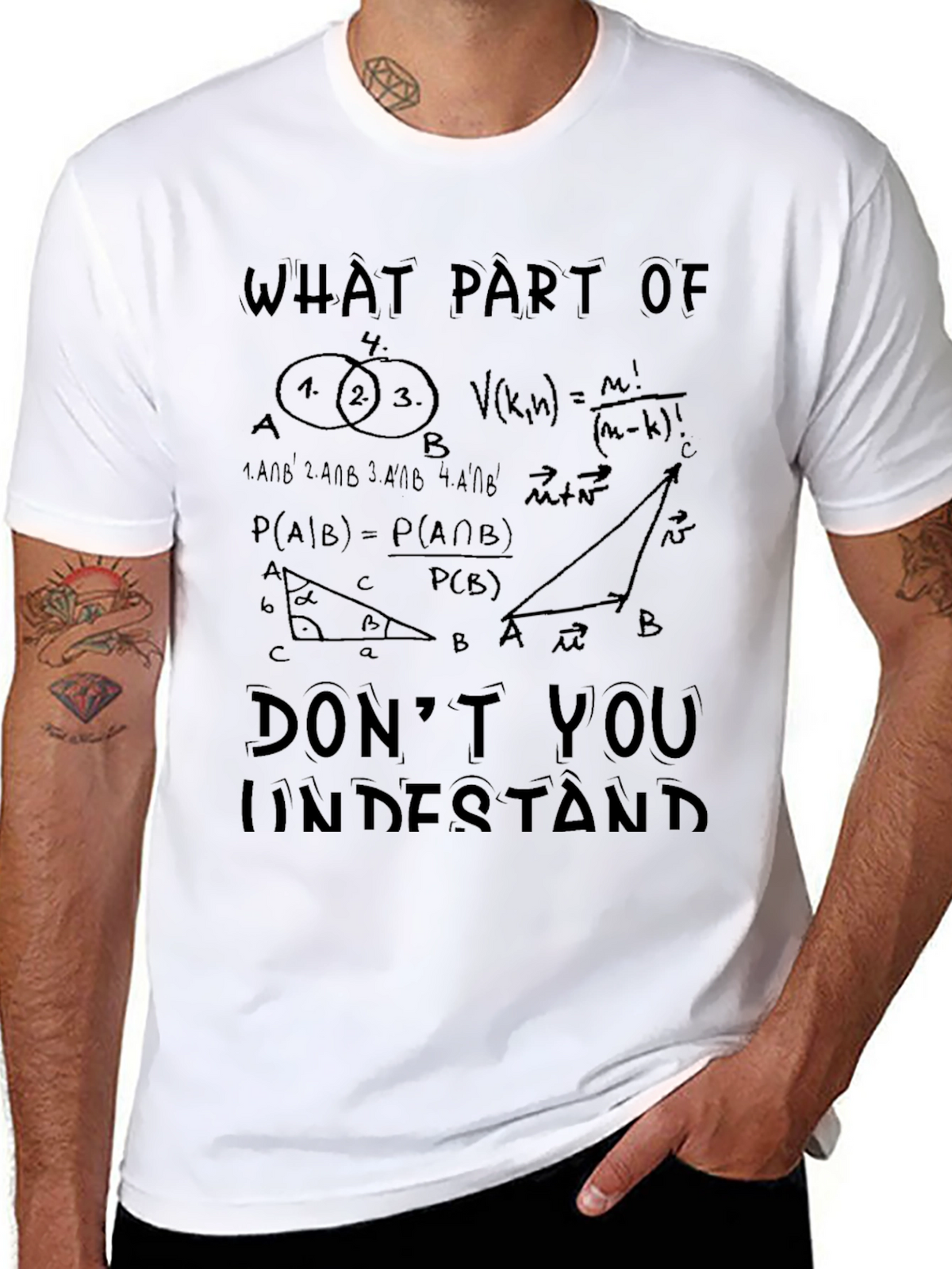 Math Equations Graphic T-Shirt