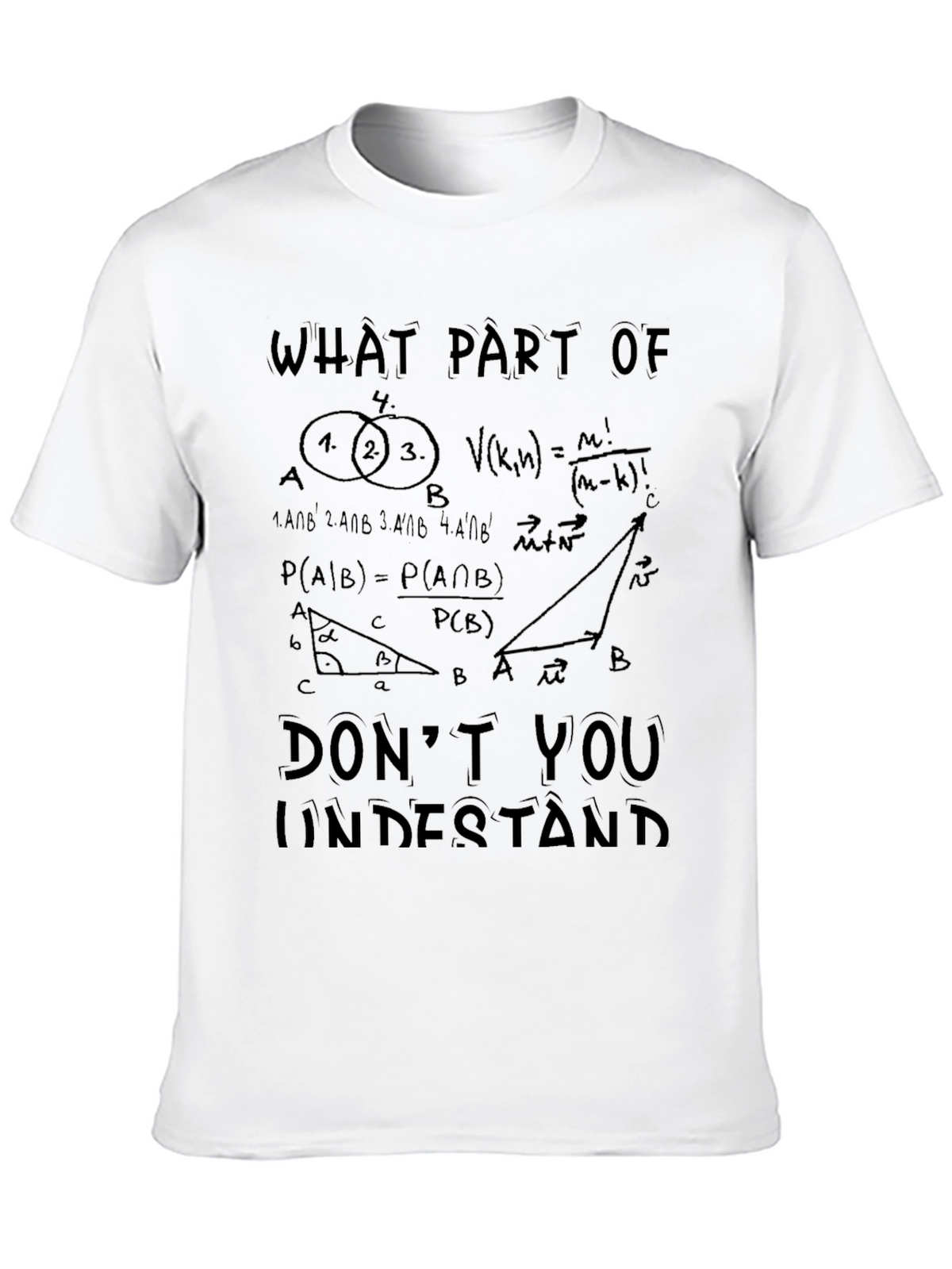 Math Equations Graphic T-Shirt