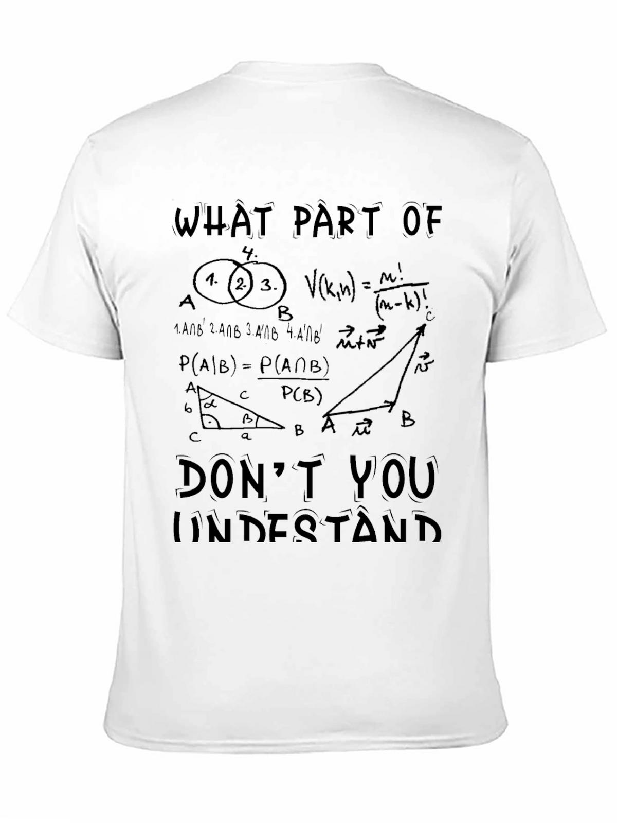 Math Equations Graphic T-Shirt