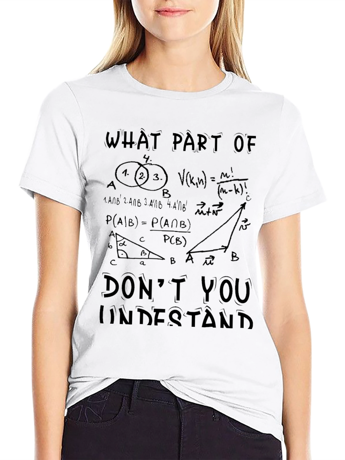 Math Equations Graphic T-Shirt