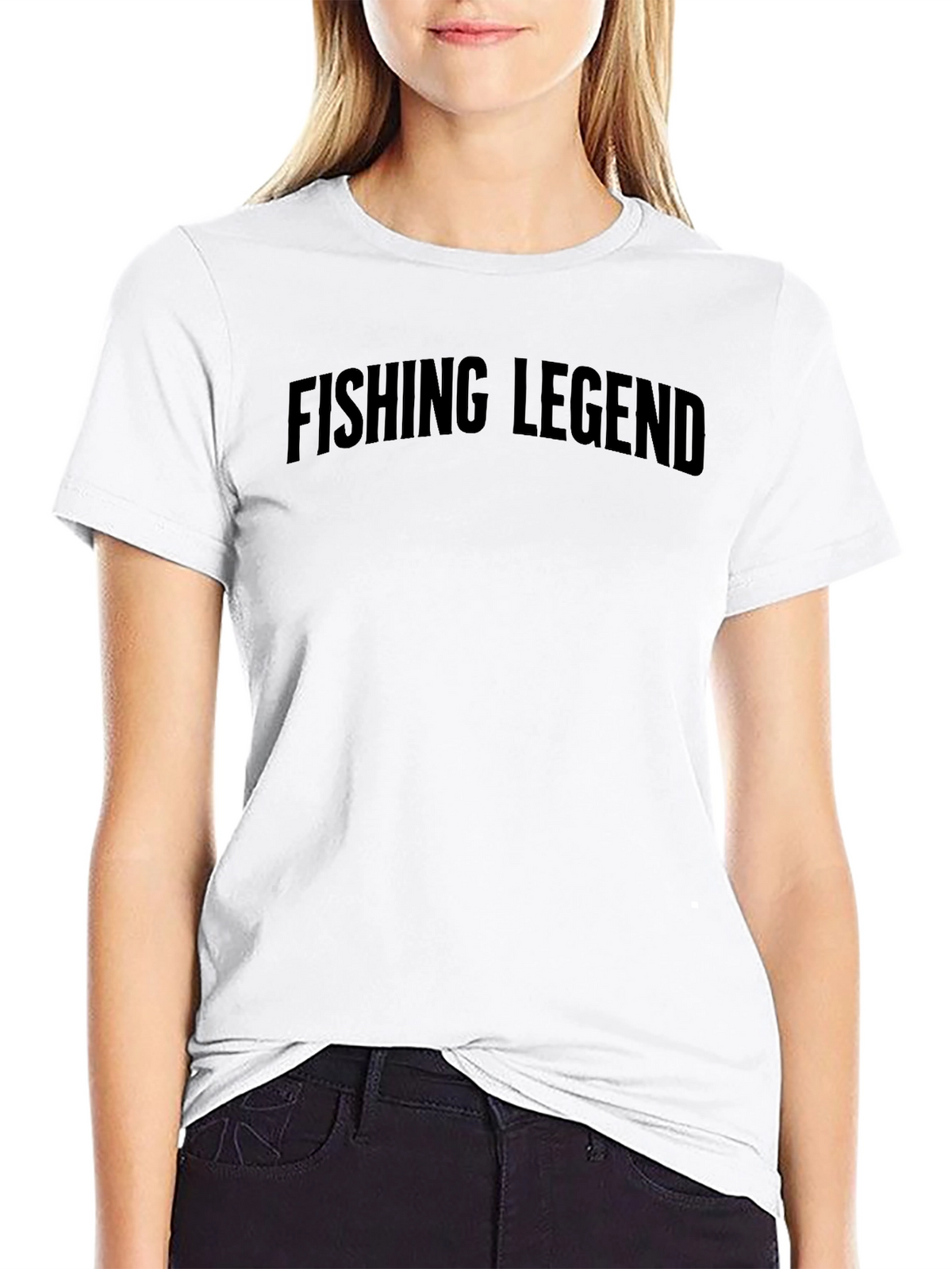 Fishing Legend Black T-Shirt