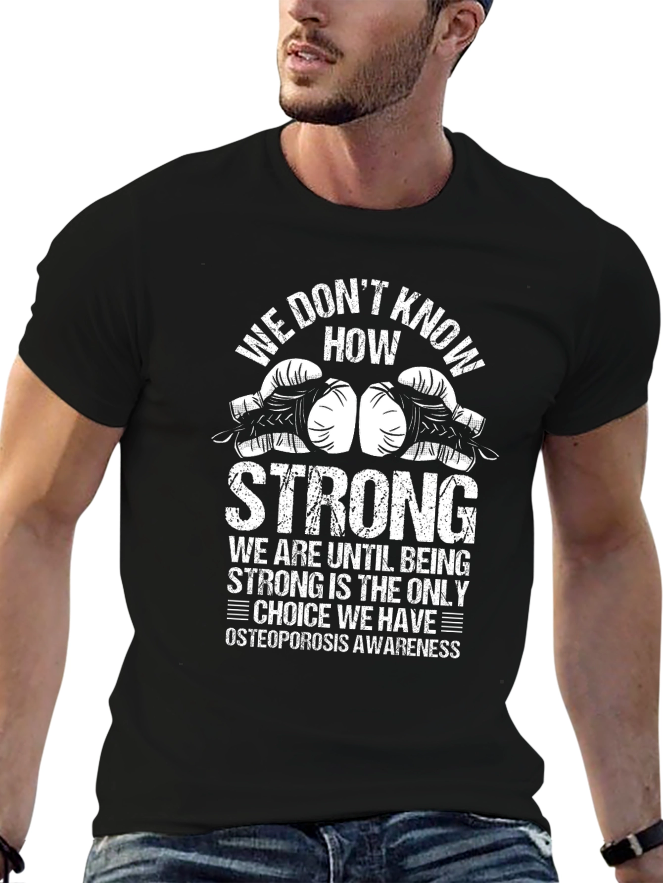Osteoporosis Awareness Graphic Tee