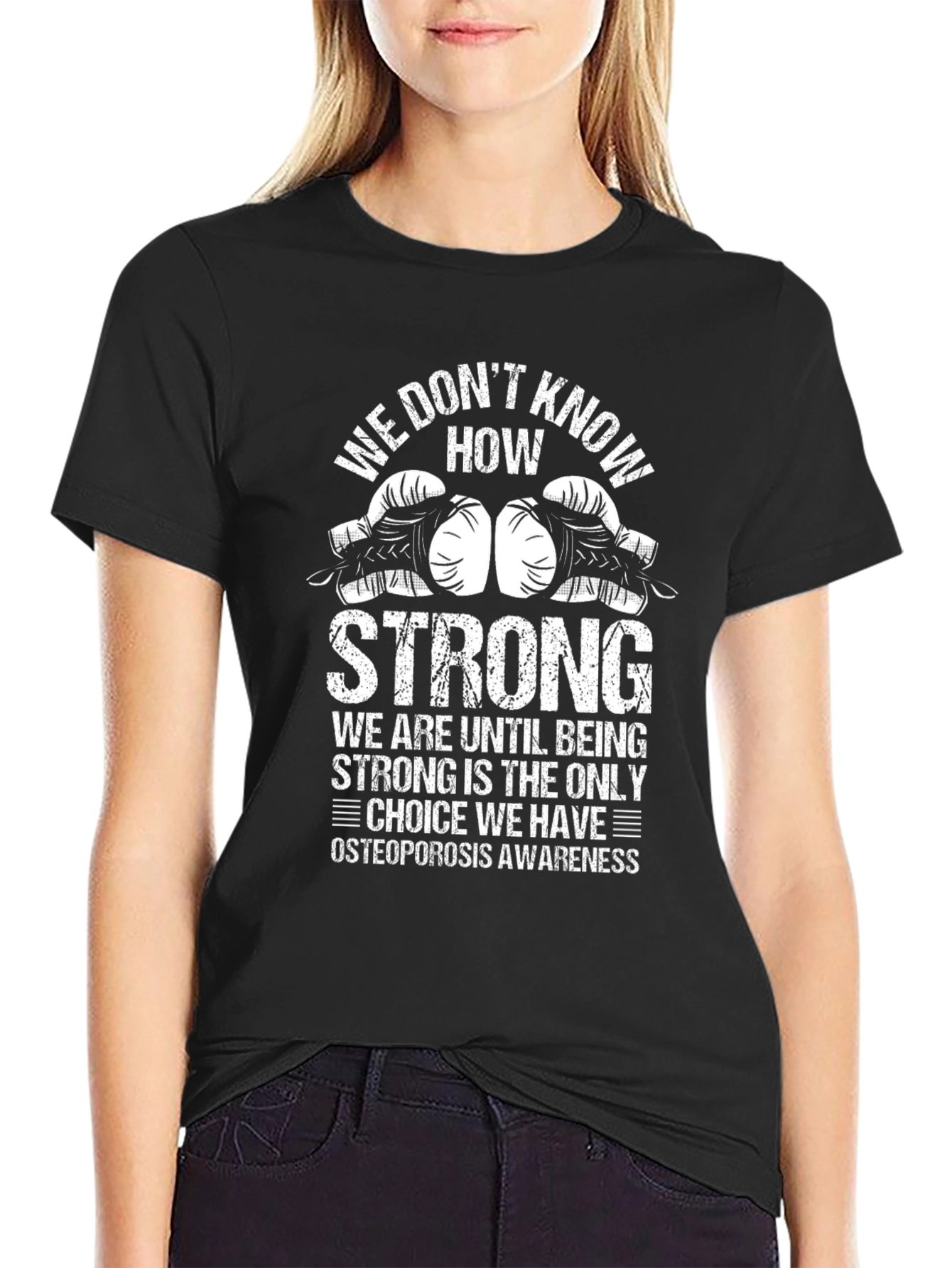 Osteoporosis Awareness Graphic Tee