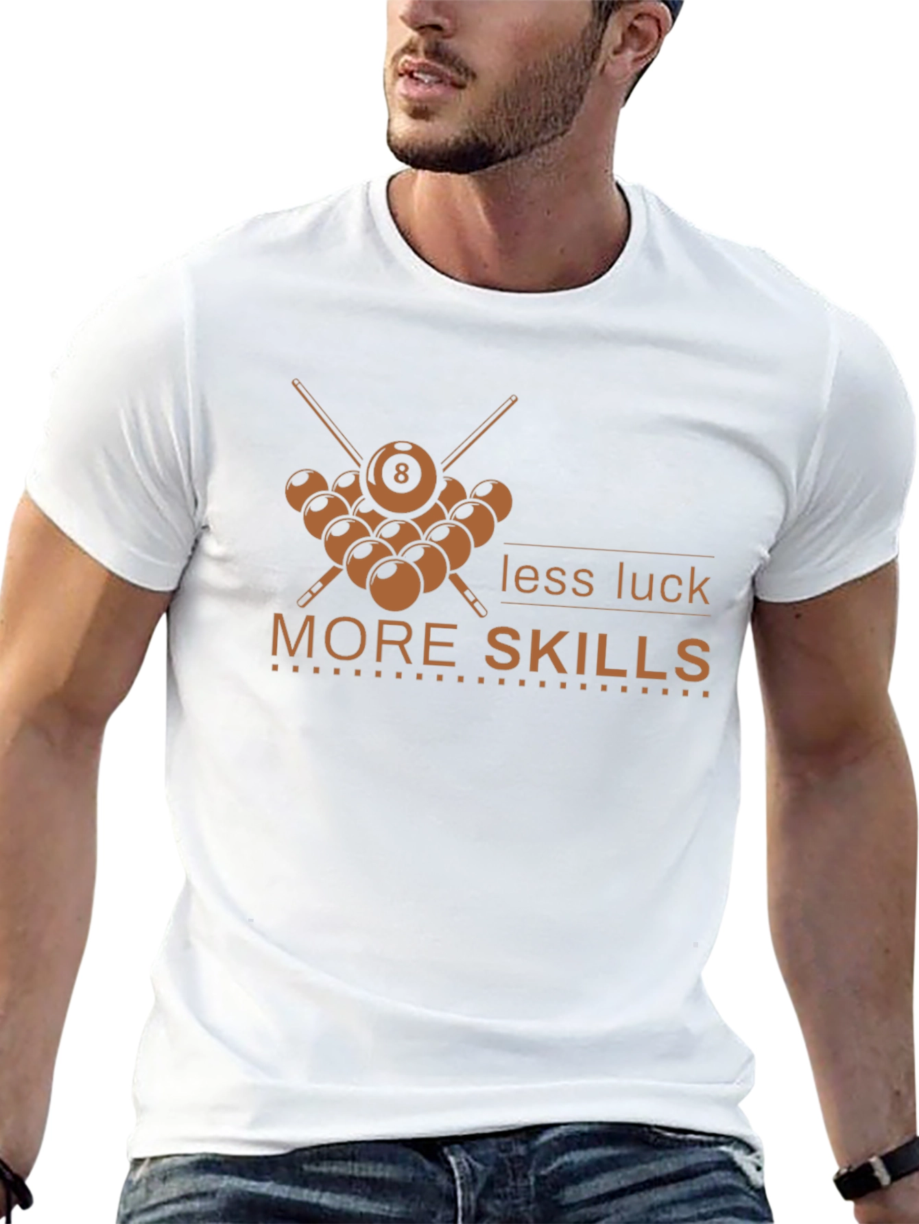 Pool Skills Black T-Shirt