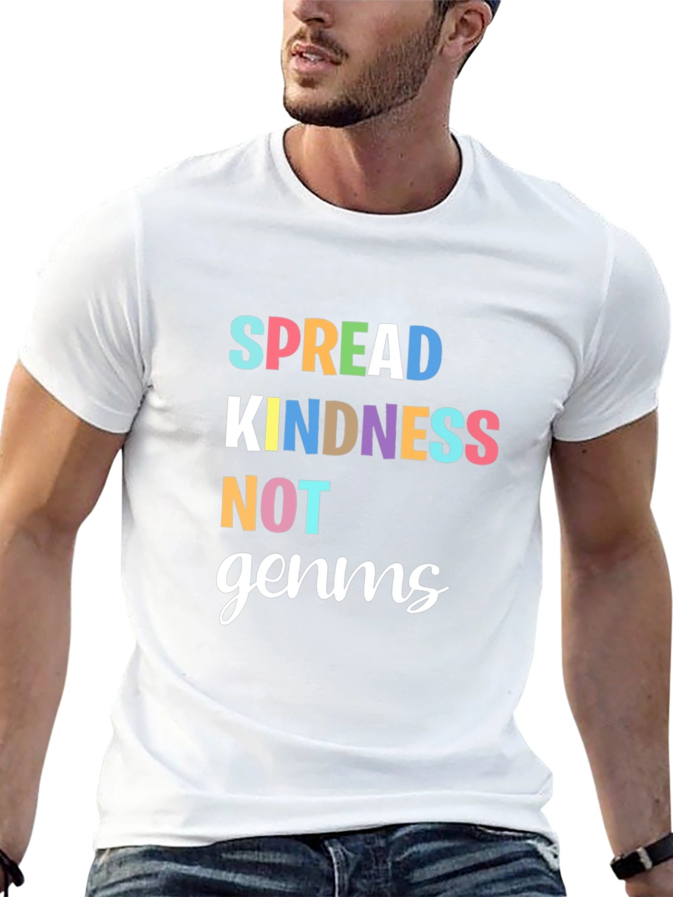 Spread Kindness Tee - Trendy Graphic T-Shirt