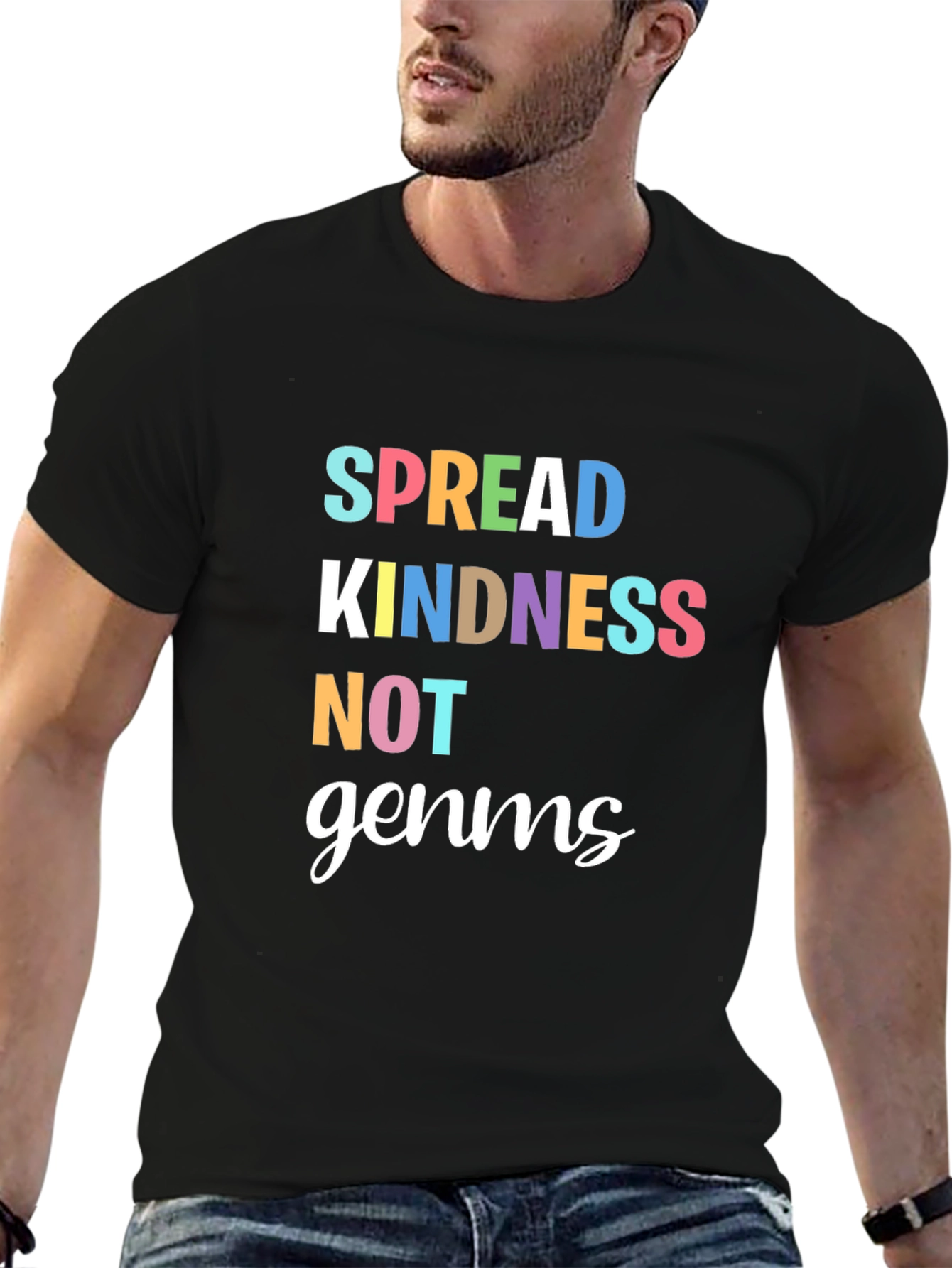 Spread Kindness Tee - Trendy Graphic T-Shirt