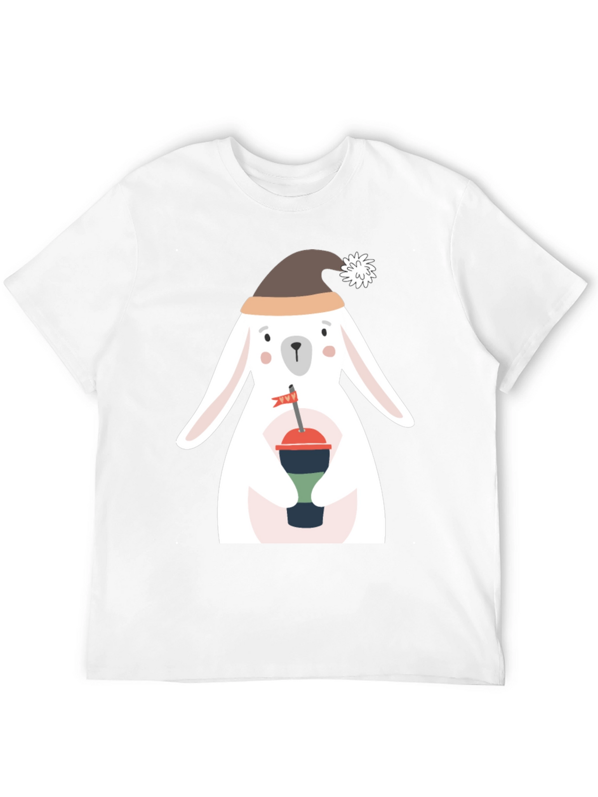 Festive Rabbit Graphic Tee