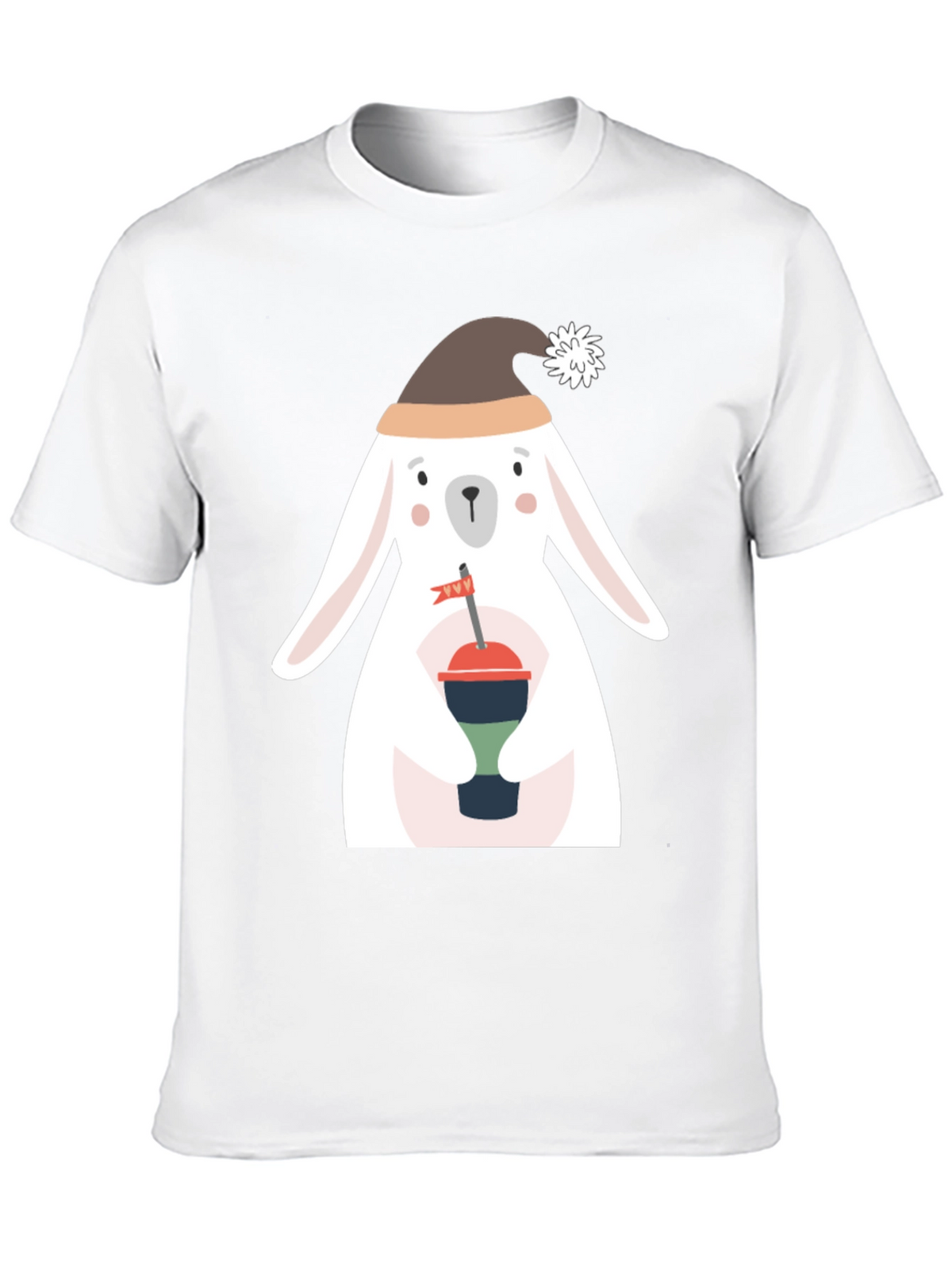 Festive Rabbit Graphic Tee