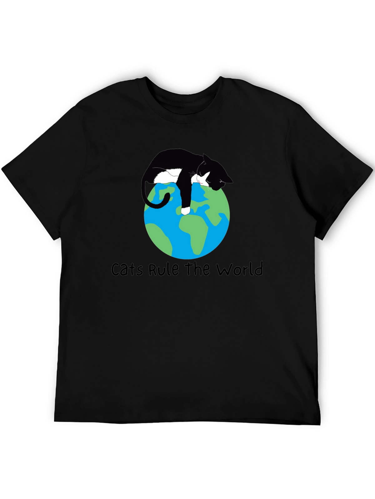 Cats Rule the World Graphic T-Shirt