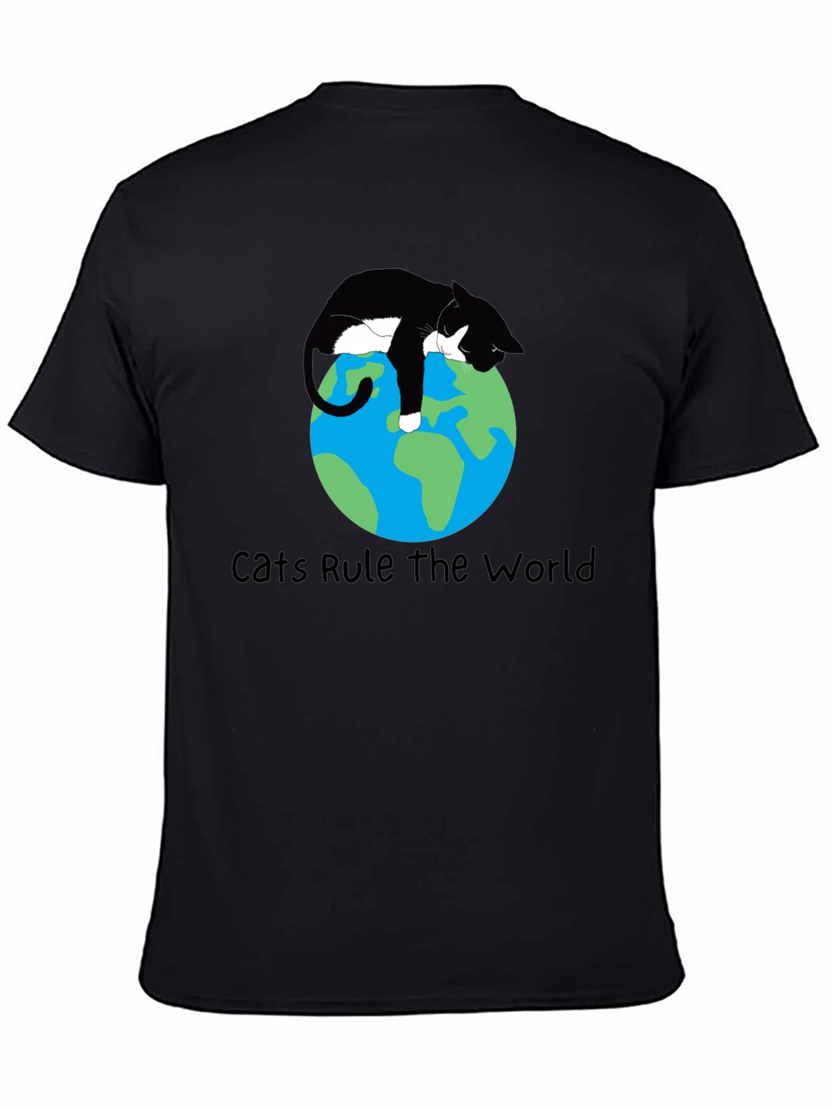 Cats Rule the World Graphic T-Shirt