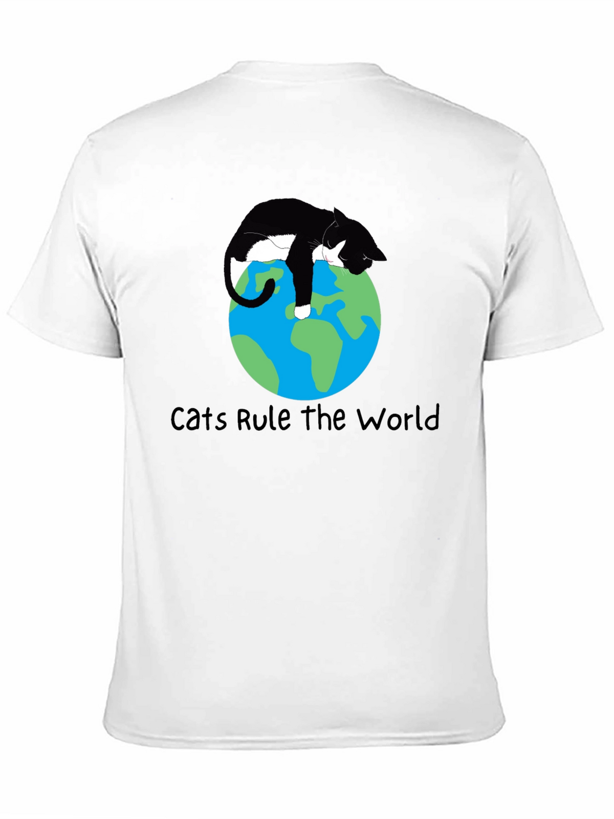 Cats Rule the World Graphic T-Shirt