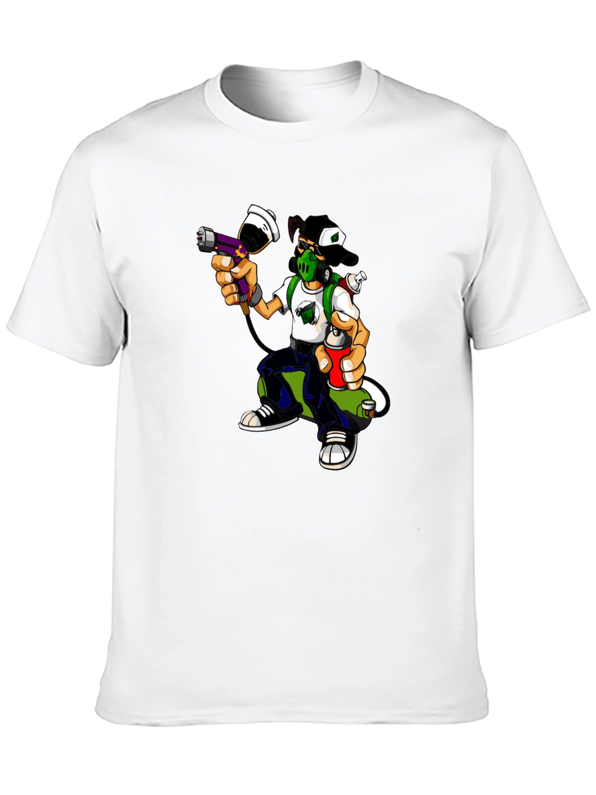 Graffiti Artist Graphic T-Shirt - Urban Streetwear
