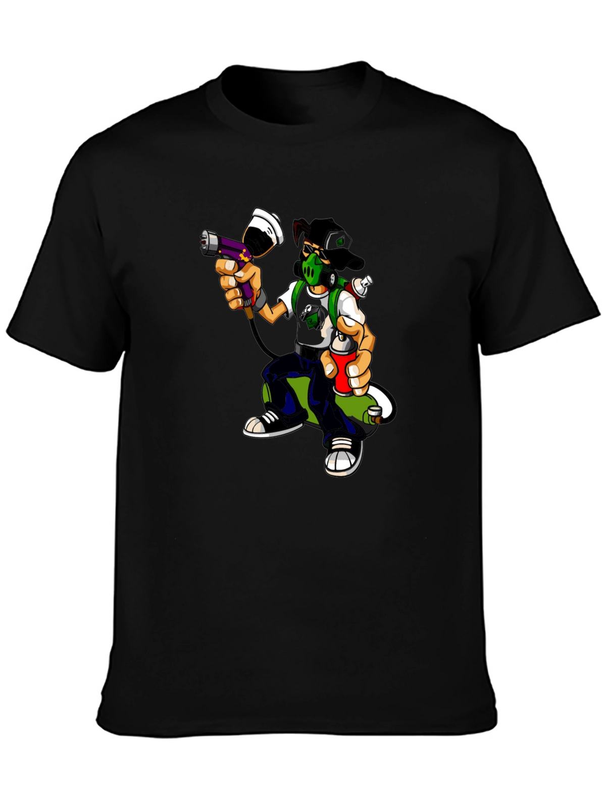 Graffiti Artist Graphic T-Shirt - Urban Streetwear