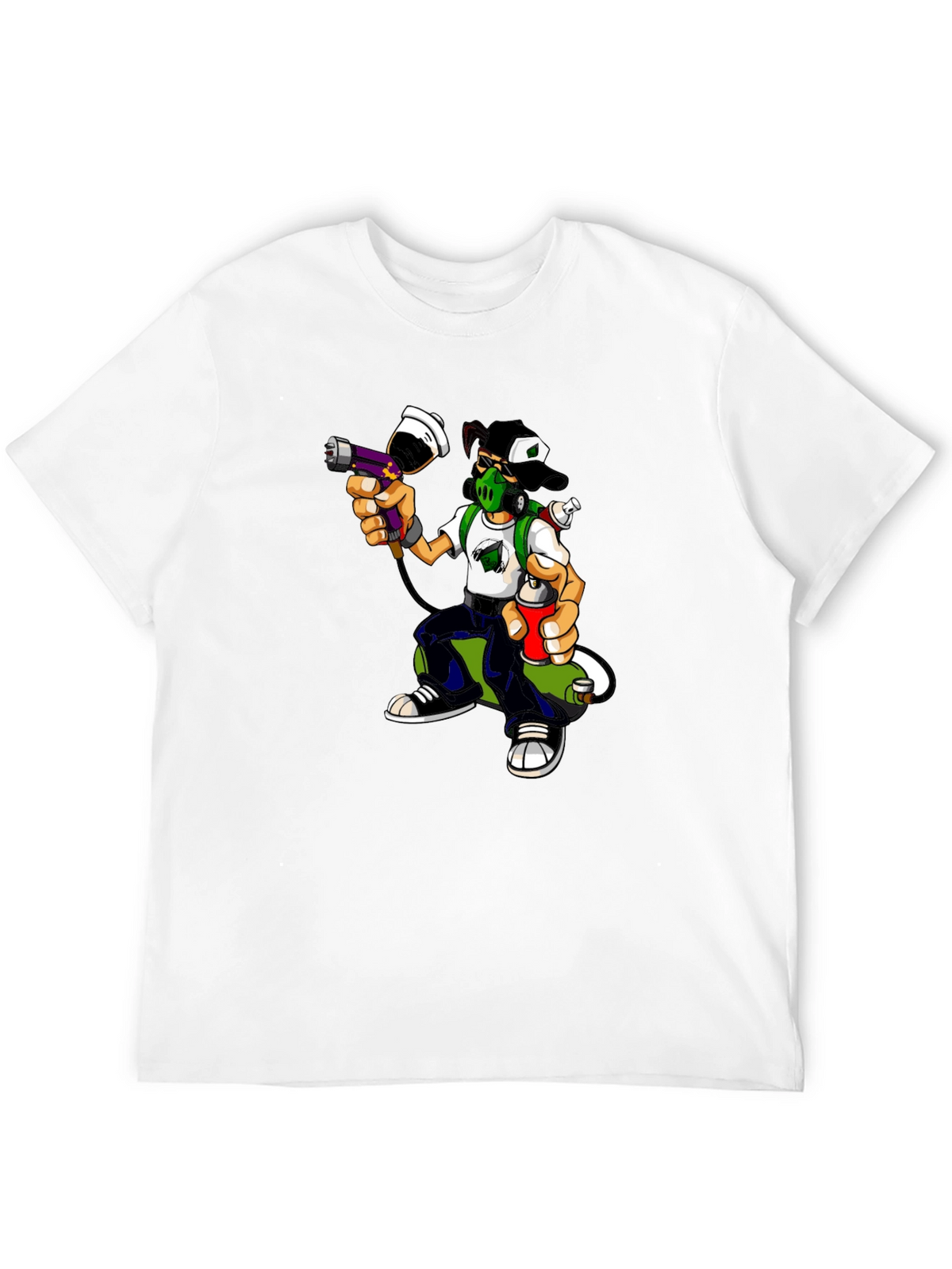 Graffiti Artist Graphic T-Shirt - Urban Streetwear