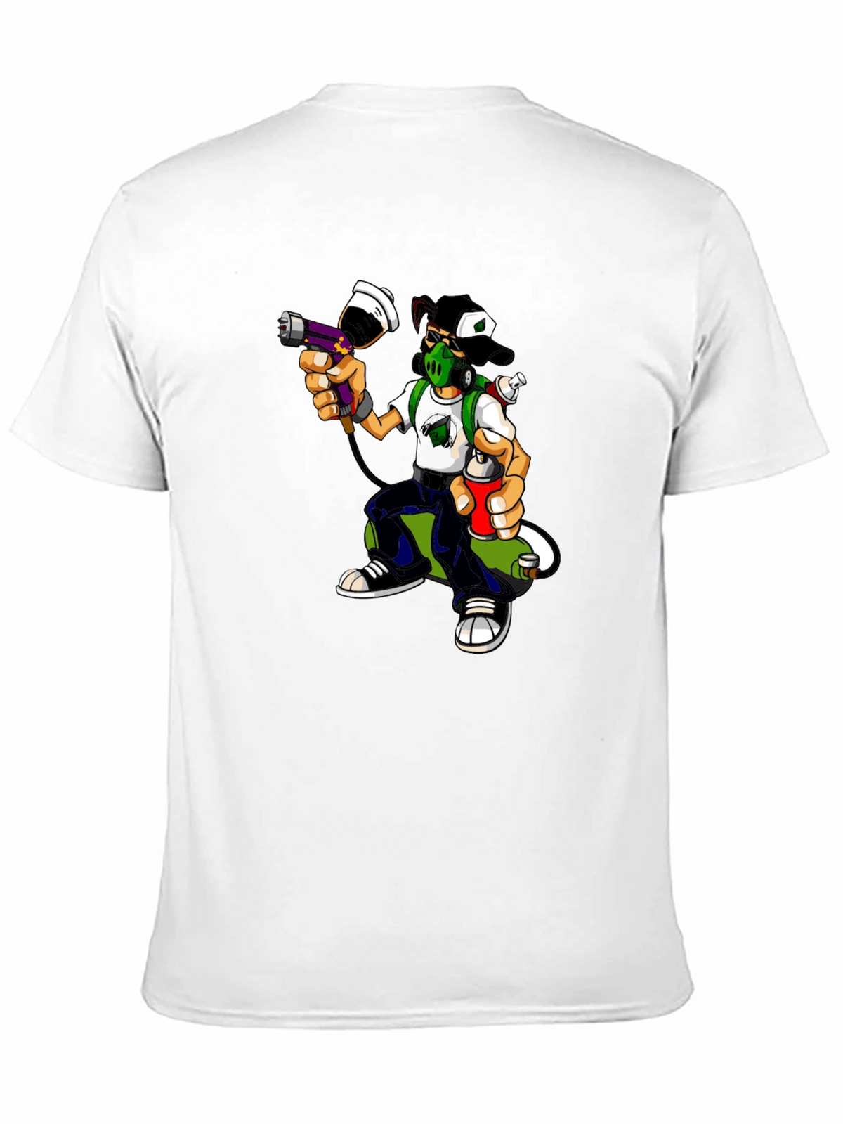 Graffiti Artist Graphic T-Shirt - Urban Streetwear