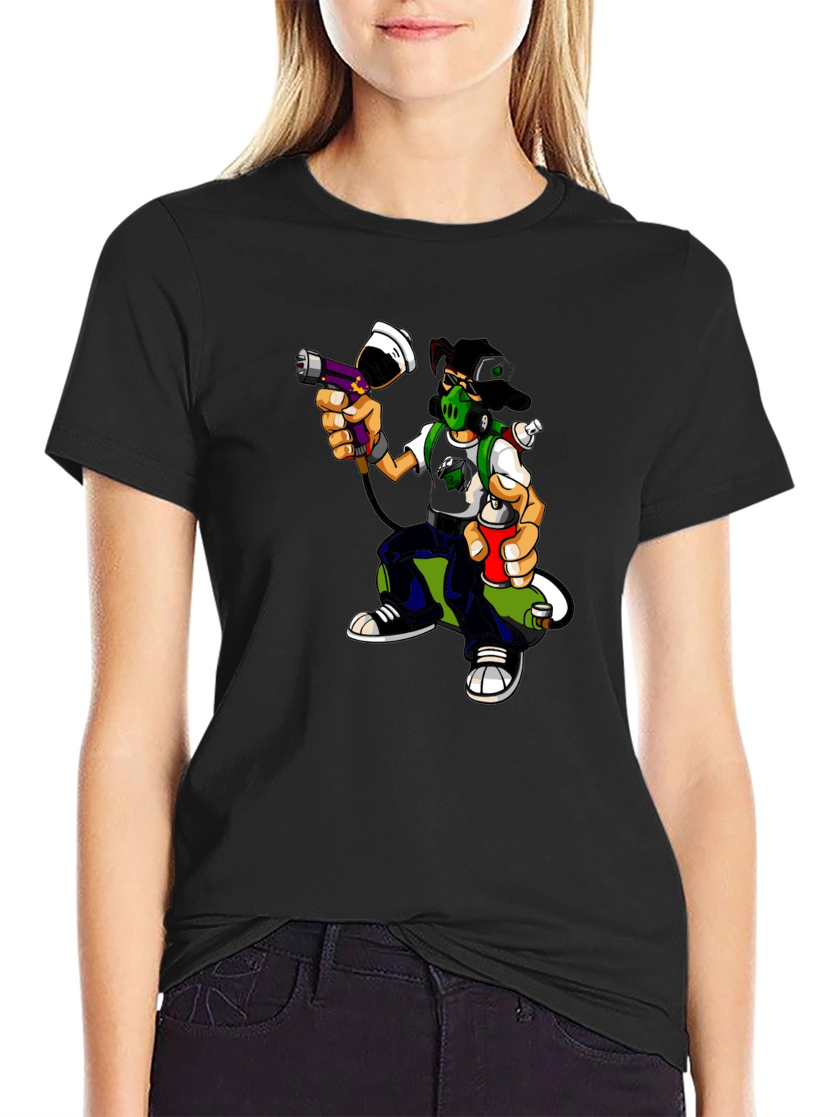 Graffiti Artist Graphic T-Shirt - Urban Streetwear